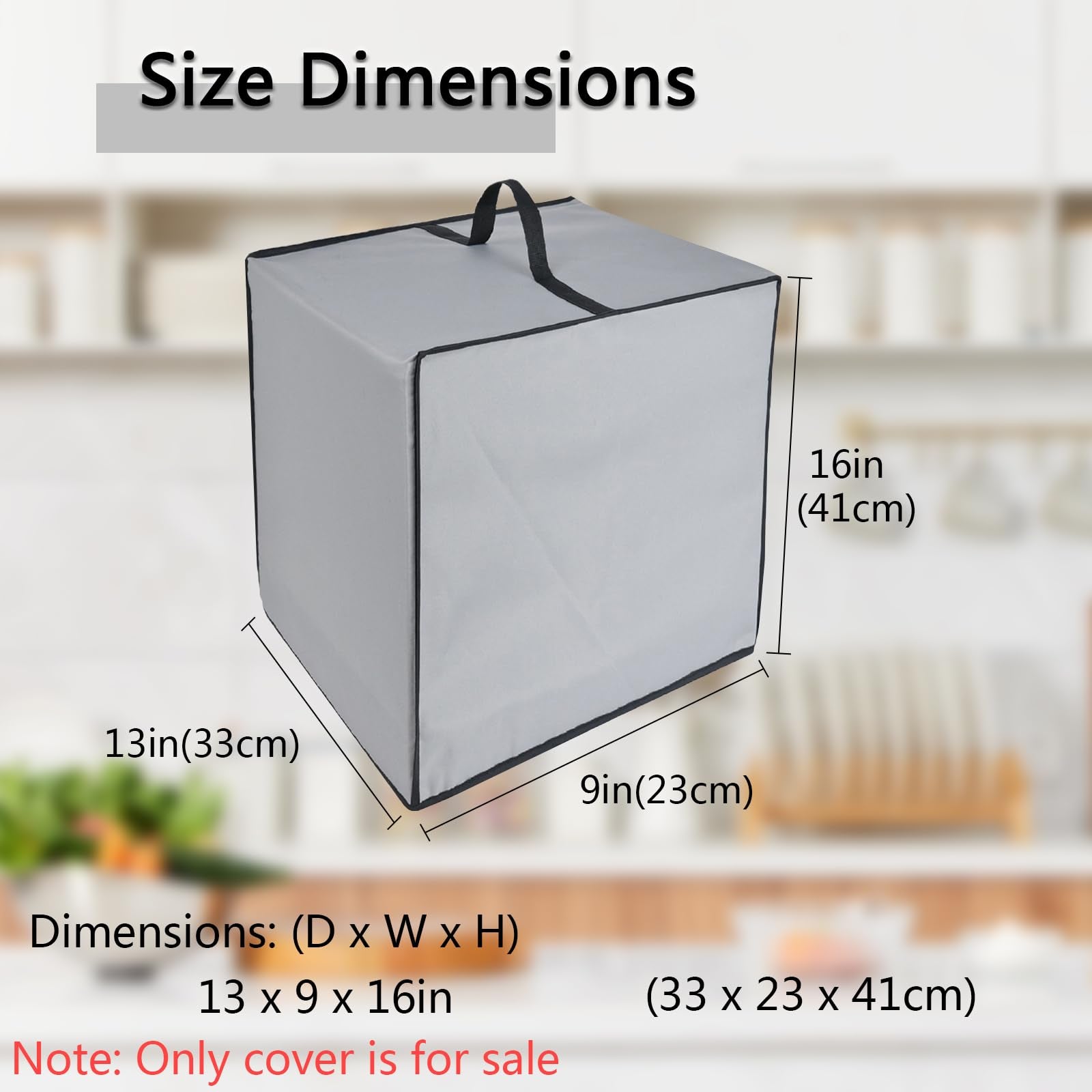 CouldyCasi - Funda para hacer helados, resistente al calor, impermeable, protector contra el polvo, funda para hacer helados, compatible con Ninja CREAMi Deluxe NC501/NC301/NC299AMZ