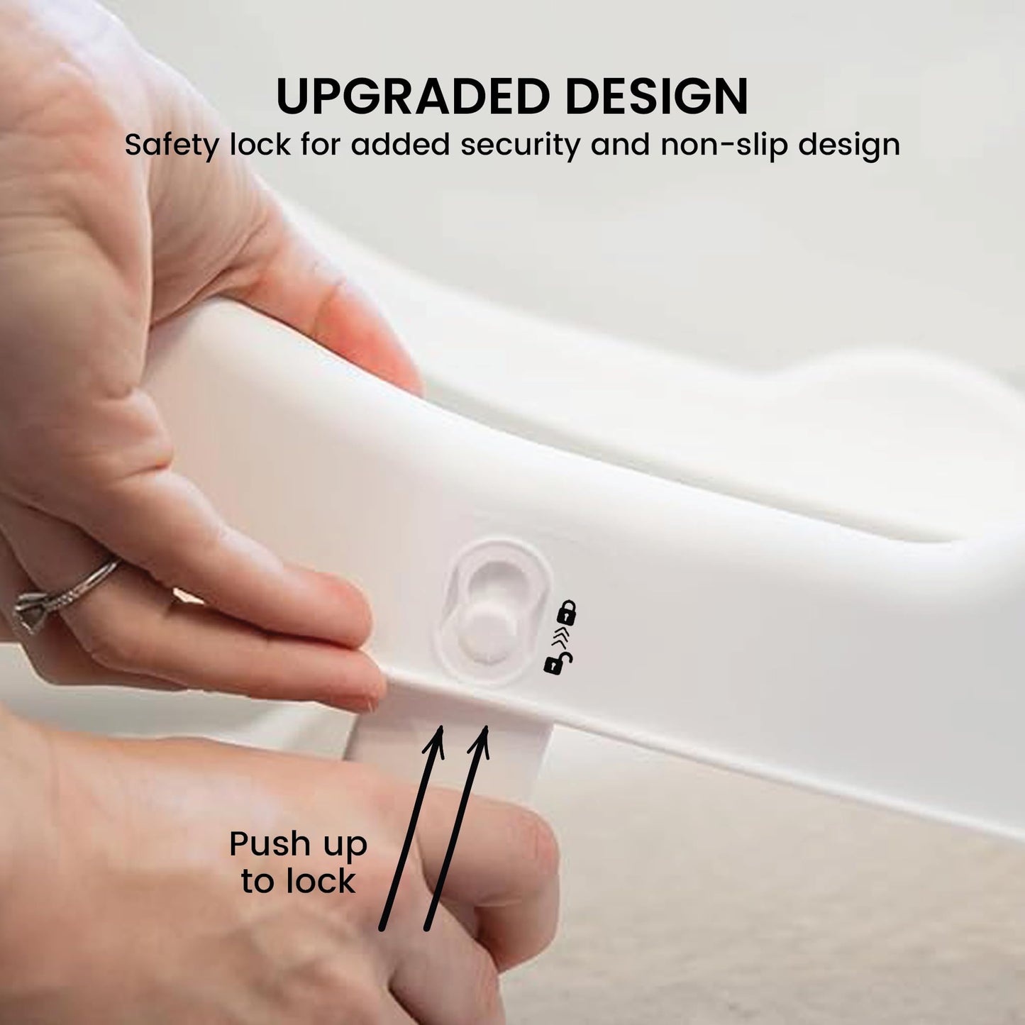 Lulyboo - Soporte plegable para tina de bebé para bebés menores de 6 meses, ergonómico, antideslizante, portátil, con cojín suave y drenaje integrado, ayuda de baño para bebé segura y ahorra espacio