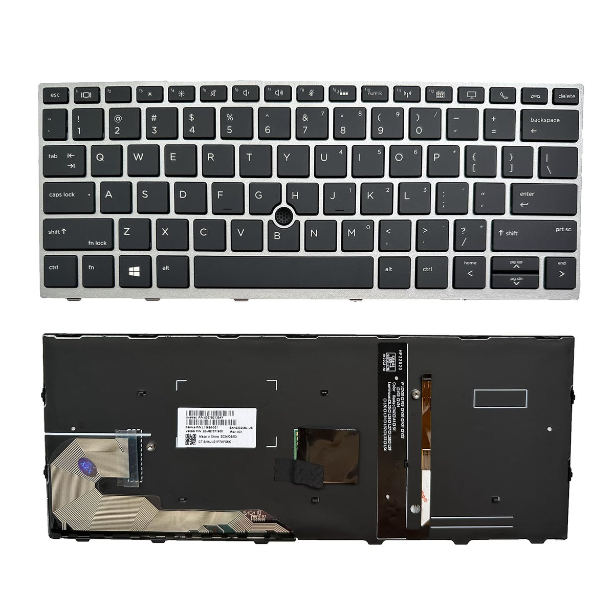 Repuesto para Portátil Siakoocty HP EliteBook Retroiluminado