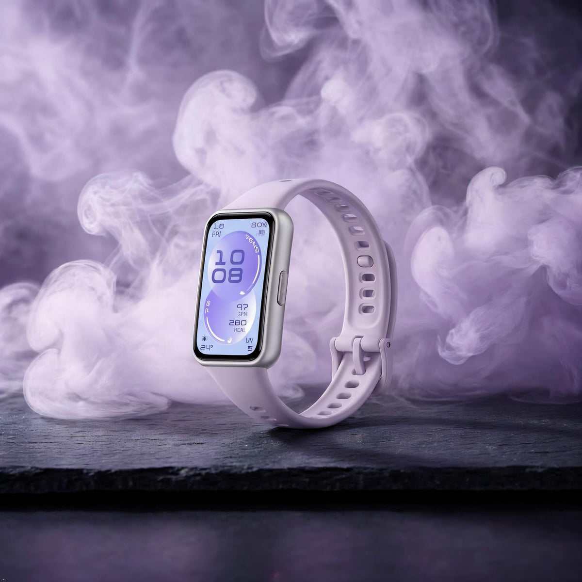 Smartwatch HUAWEI Band 11 Morado con Caja de Aleación de Aluminio
