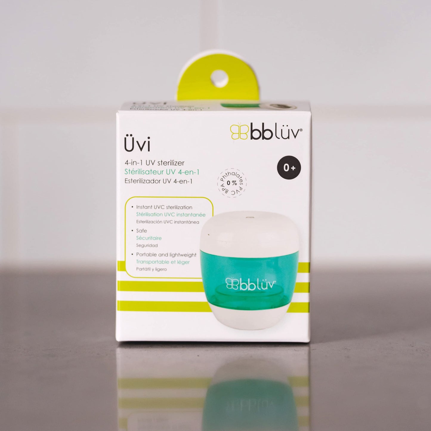 bbluv Üvi Esterilizador UV 4 en 1 para chupones y tetinas