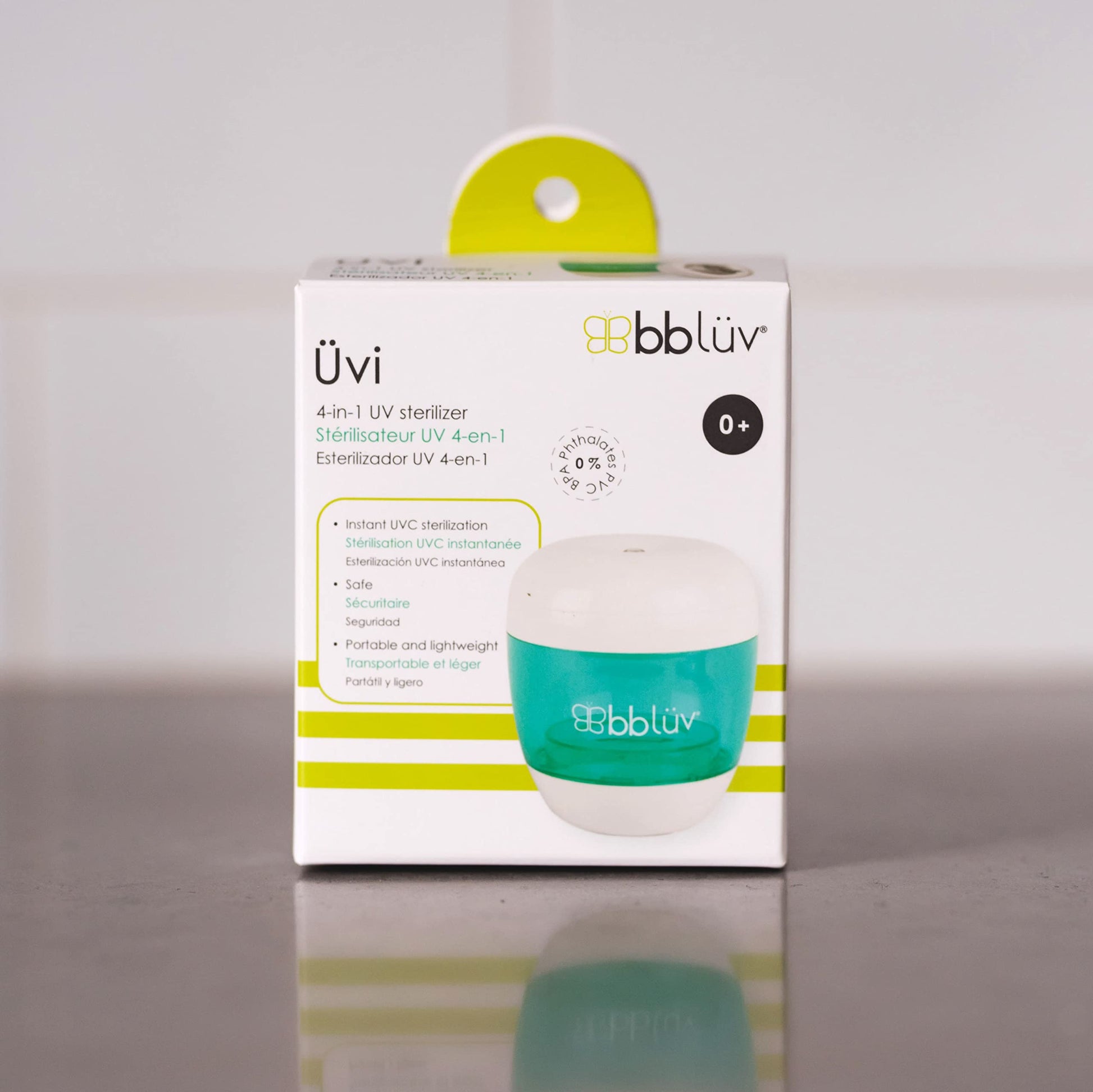 bbluv Üvi Esterilizador UV 4 en 1 para chupones y tetinas