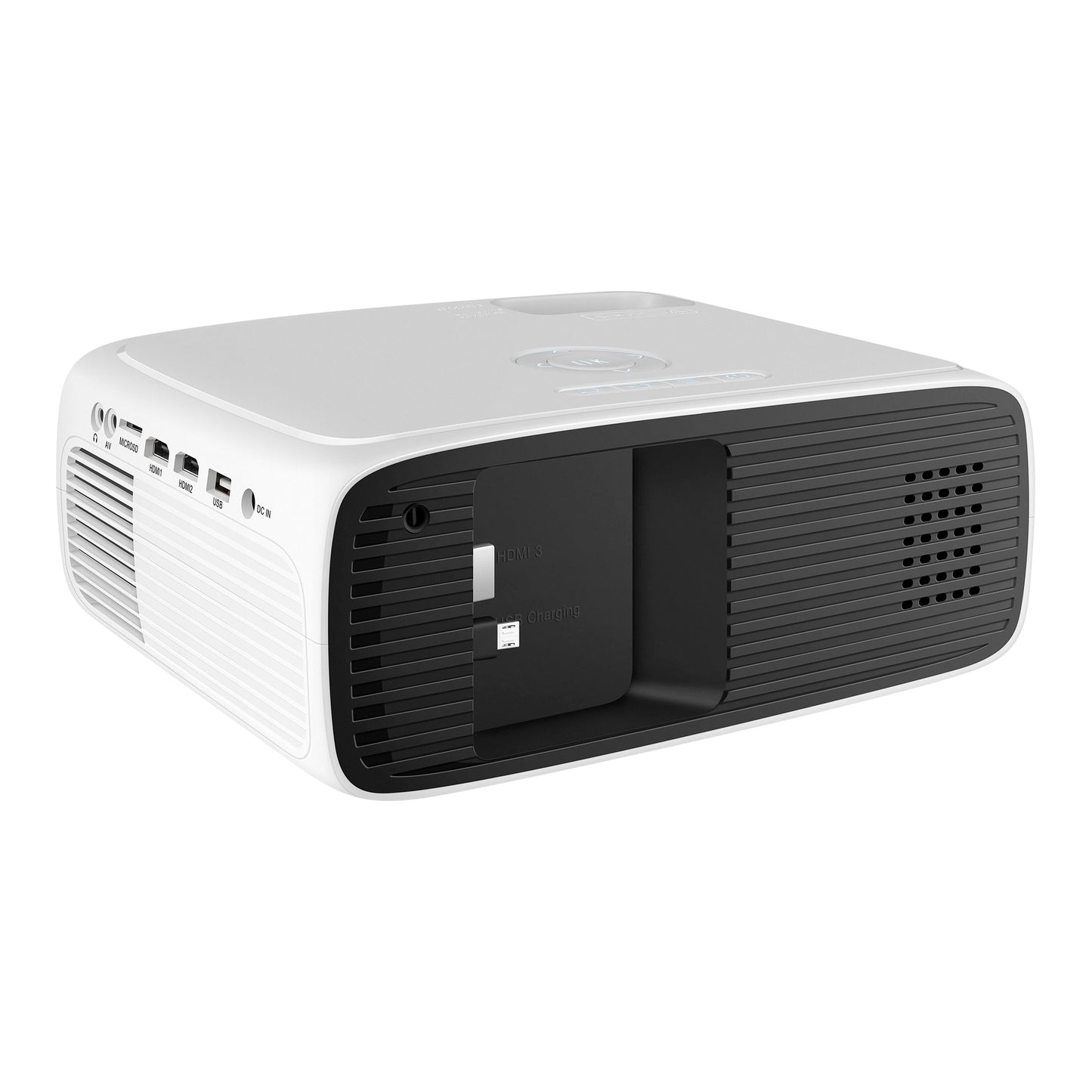 STEREN Proyector Multimedia Full HD de 9 650 LM (250 ANSI LM) con Bluetooth