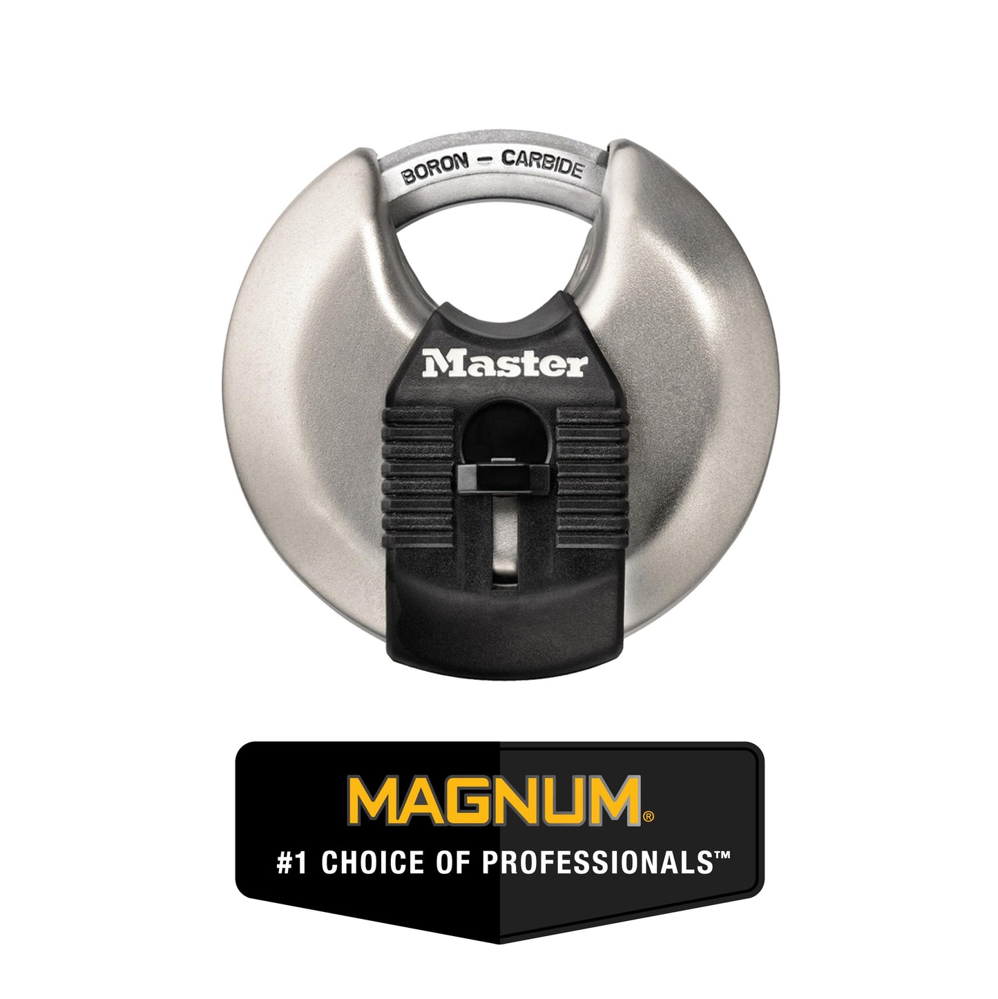 Candado Master Lock Magnum acero M1 disco clave en blanco