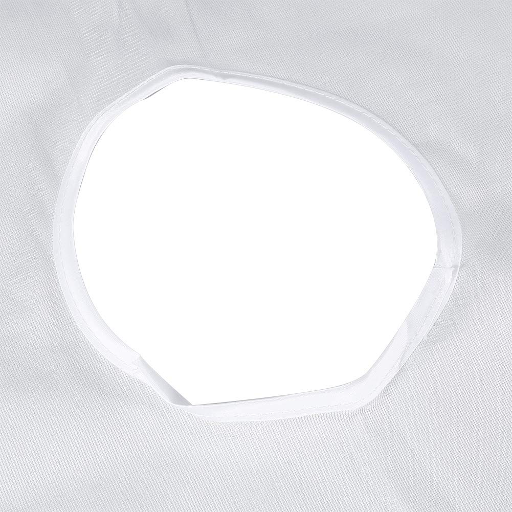 Sábana de Masaje para SPA Suave Blanca con Orificio Facial