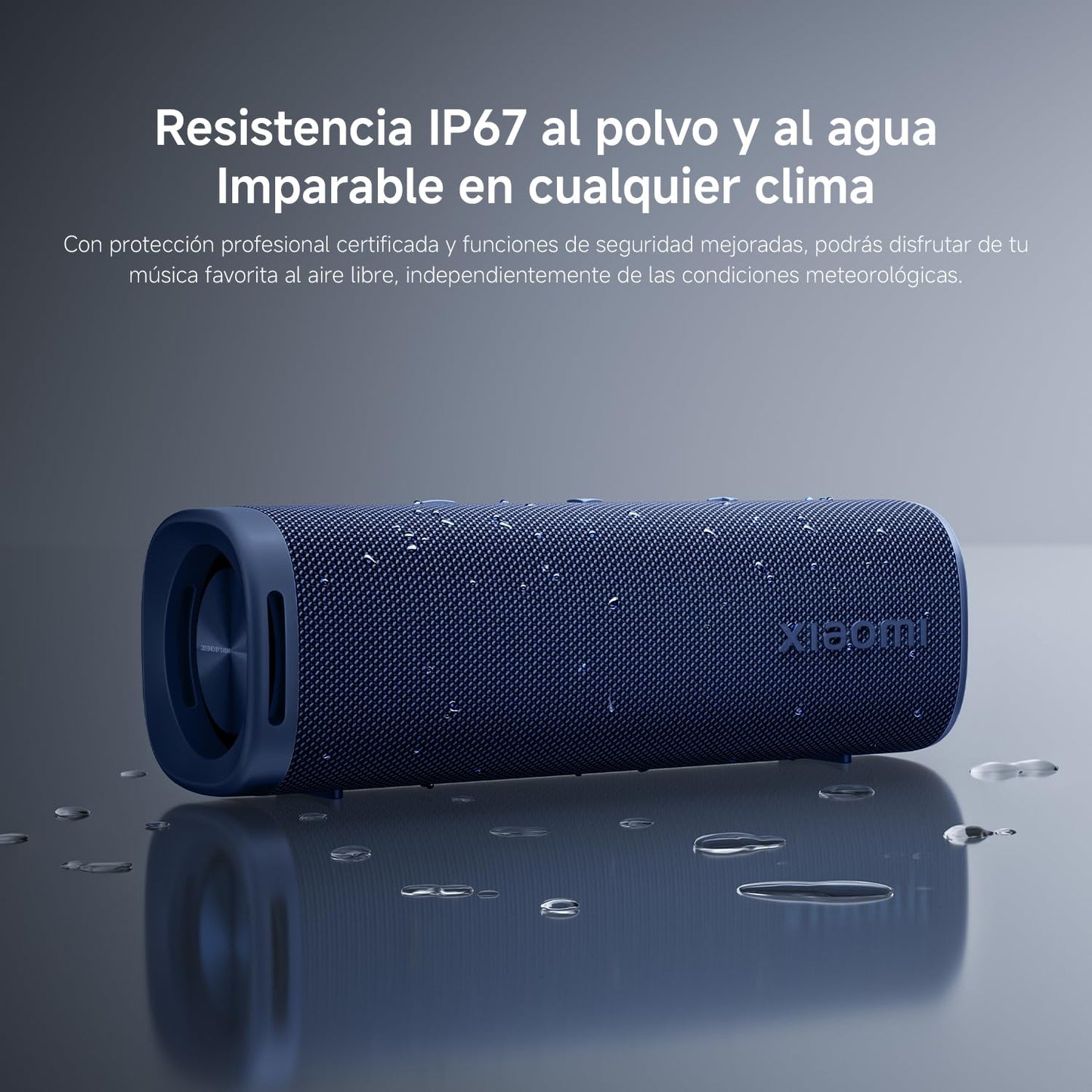 XIAOMI Sound Outdoor Verde | Bocina Portátil de 30W con Sonido Potente | hasta 12 Horas de Reproducción | Sonido Estéreo con TWS | Waterproof IP67 | Bluetooth 5.4 | Altavoz con micrófono Integrado