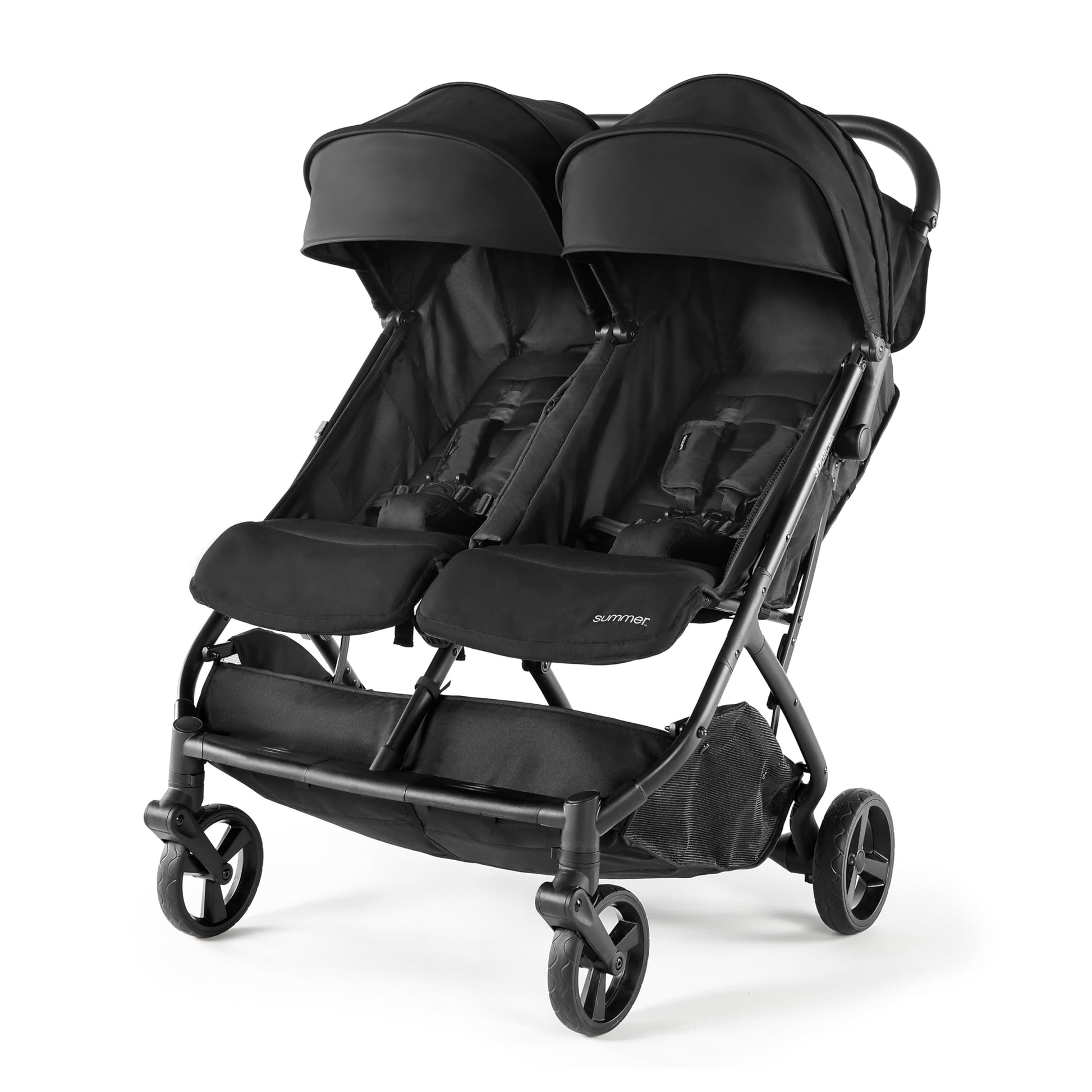 Cochecito Doble Summer Infant Negro Compacto y Plegable