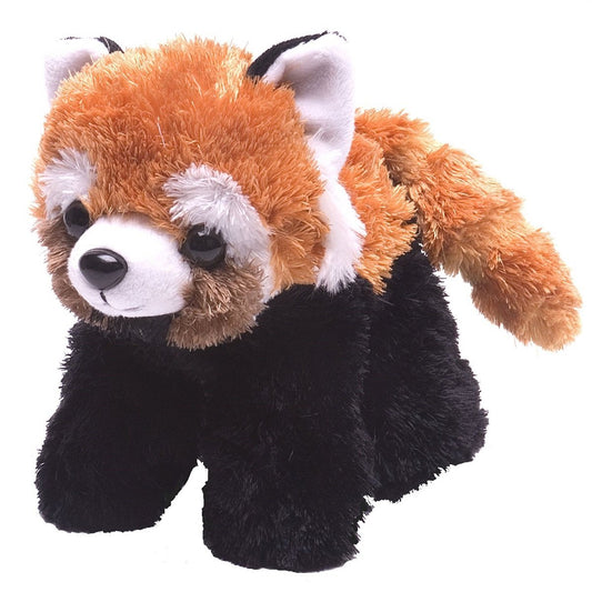Peluche Panda Rojo Wild Republic 18 cm Relleno con Botellas Recicladas para Bebés