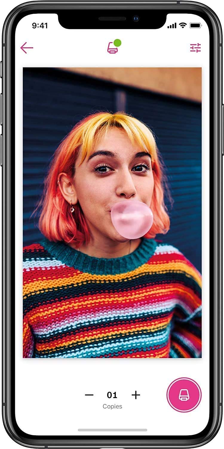The Imaging World Polaroid Hi-Print - Impresora fotográfica de bolsillo con conexión Bluetooth de 2 x 3 con cartucho de papel Polaroid Hi·Print 2 x 3 (20 hojas) y paño de microfibra