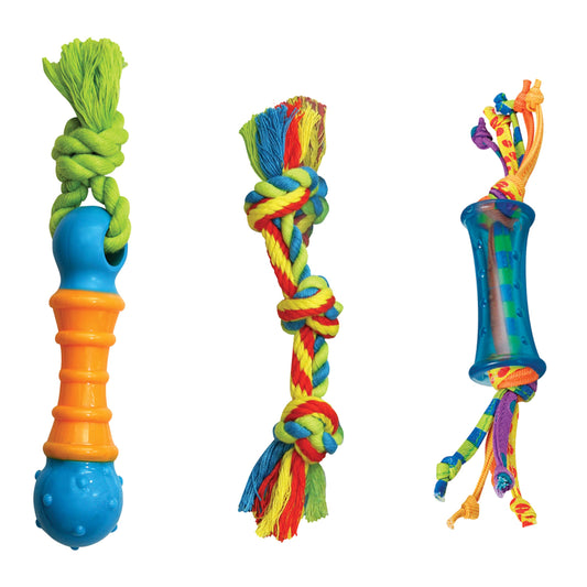 Pack de Juguetes Dentales para Mascotas Petstages Mini