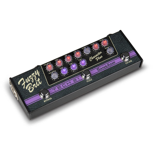 Pedal de Efectos Tech 21 Brit Fuzzy de la Serie Character