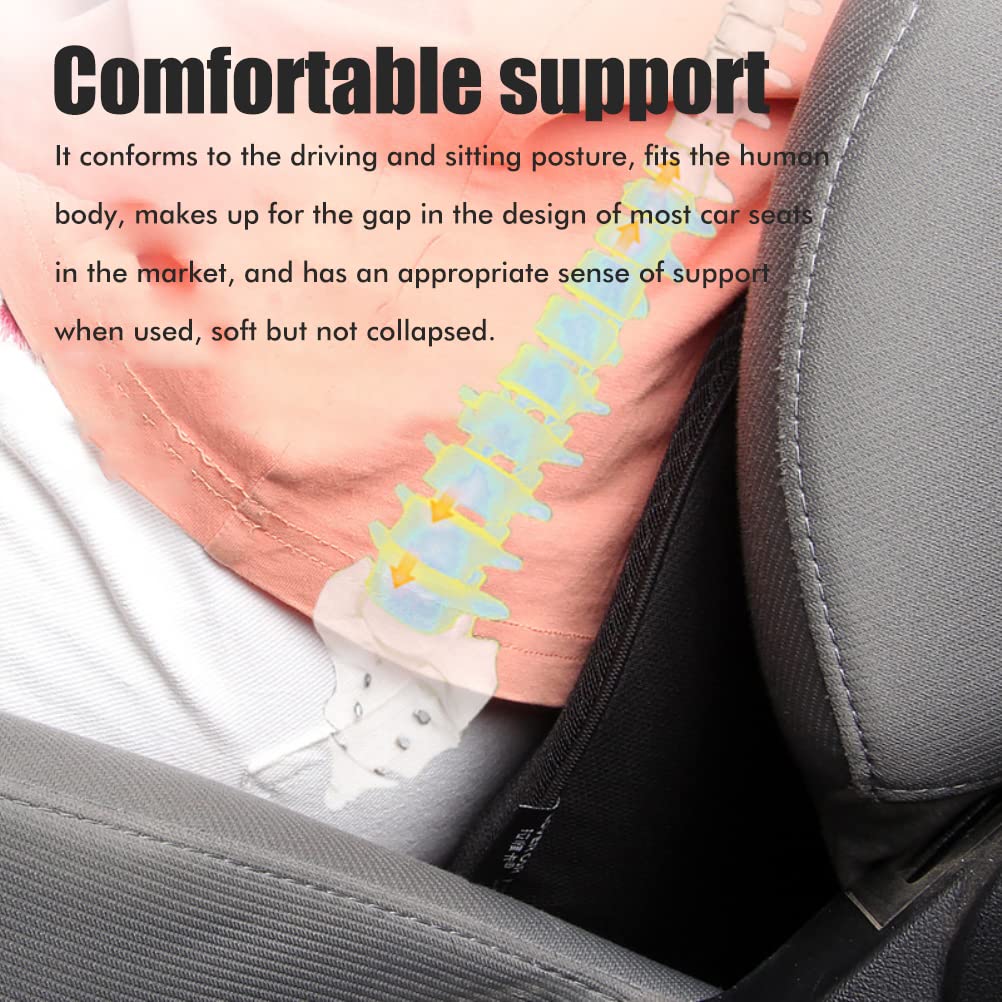 Keenso Cojin para Asiento Automovil,Respaldo para Asiento de Auto,Conductor Alivio del Dolor de Ciática y Parte Inferior de Espalda