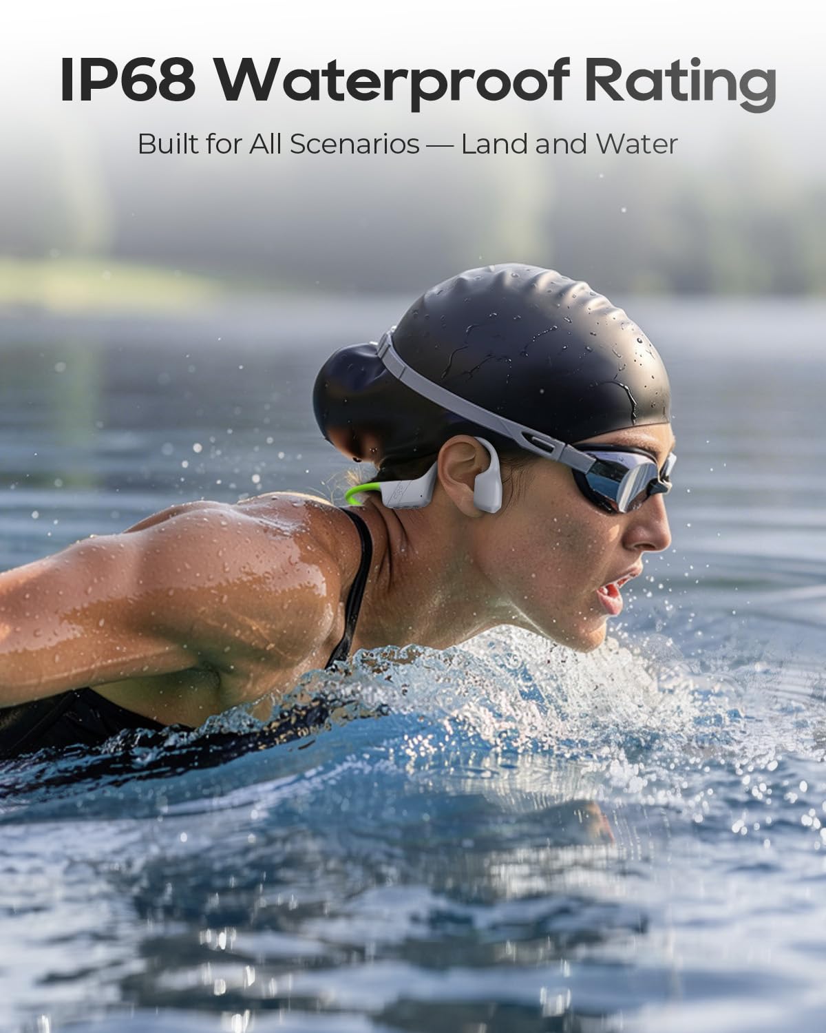Auriculares Deportivos aigo Bluetooth de Doble Conducción