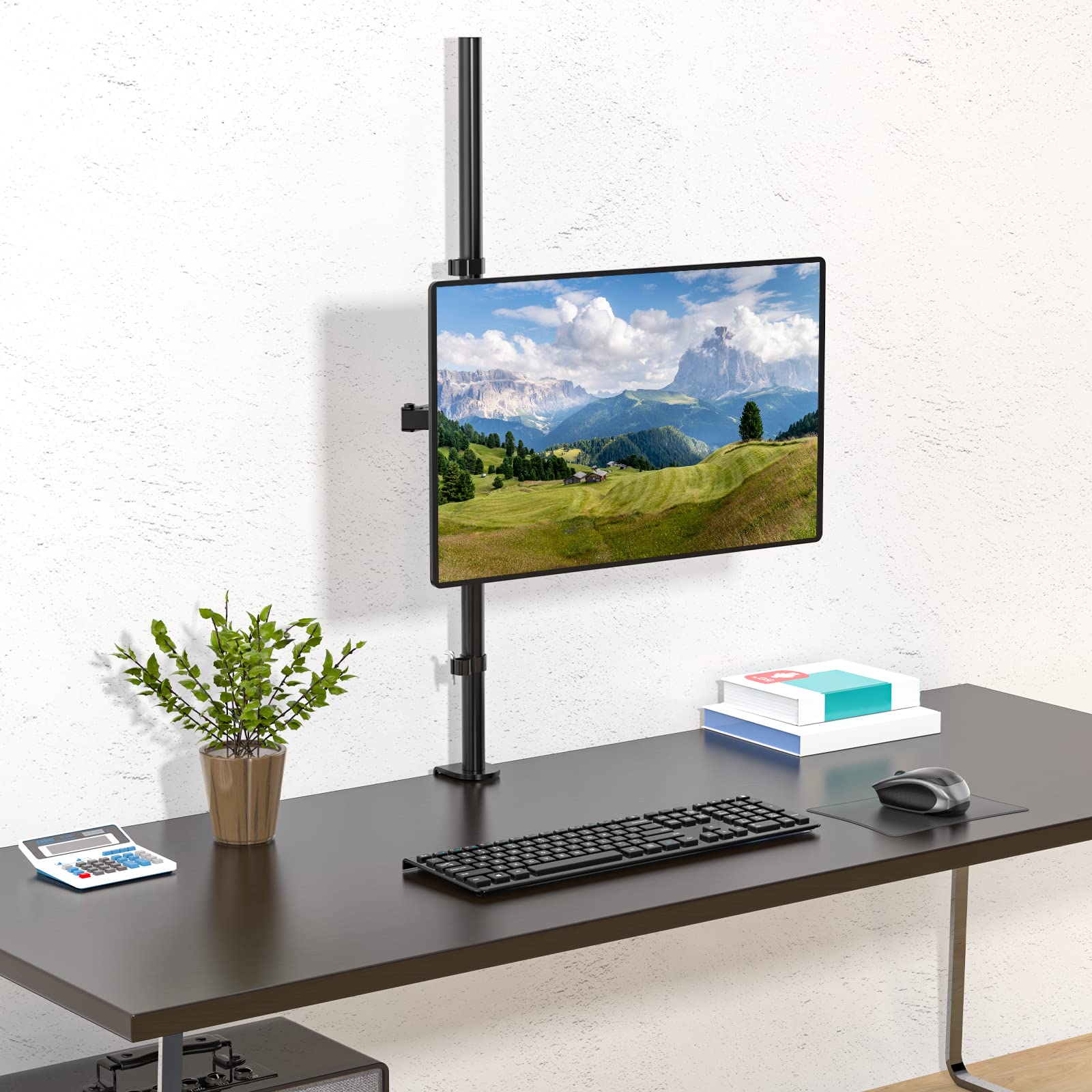 Soporte para Monitor WALI de 39 Pulgadas Ajustable con Brazo Articulado