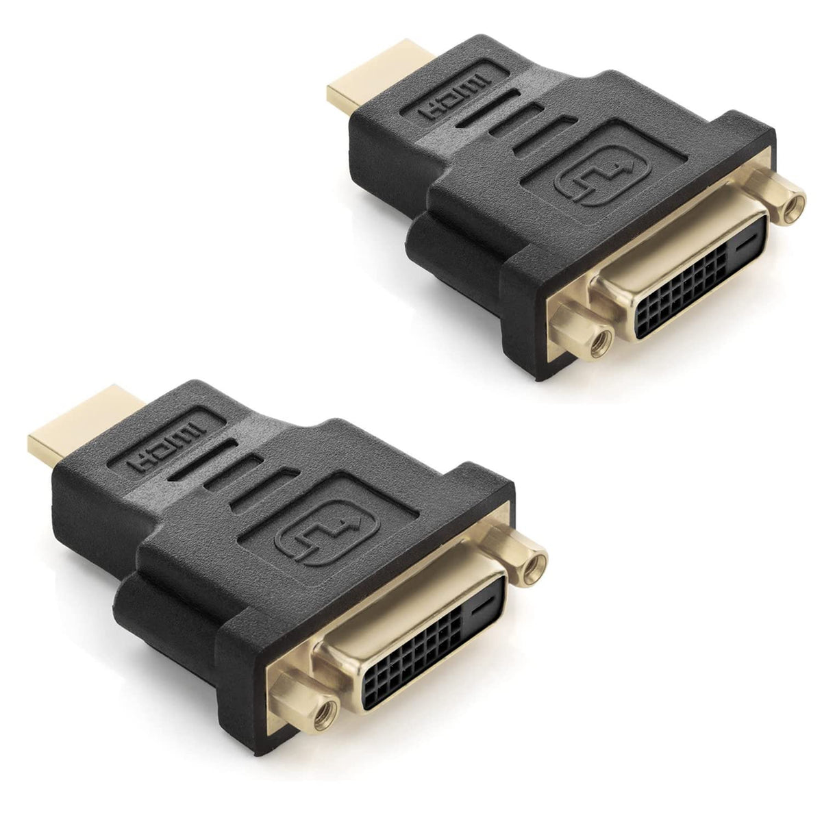Adaptador HDMI a DVI MIXVIRGO Paquete de 2