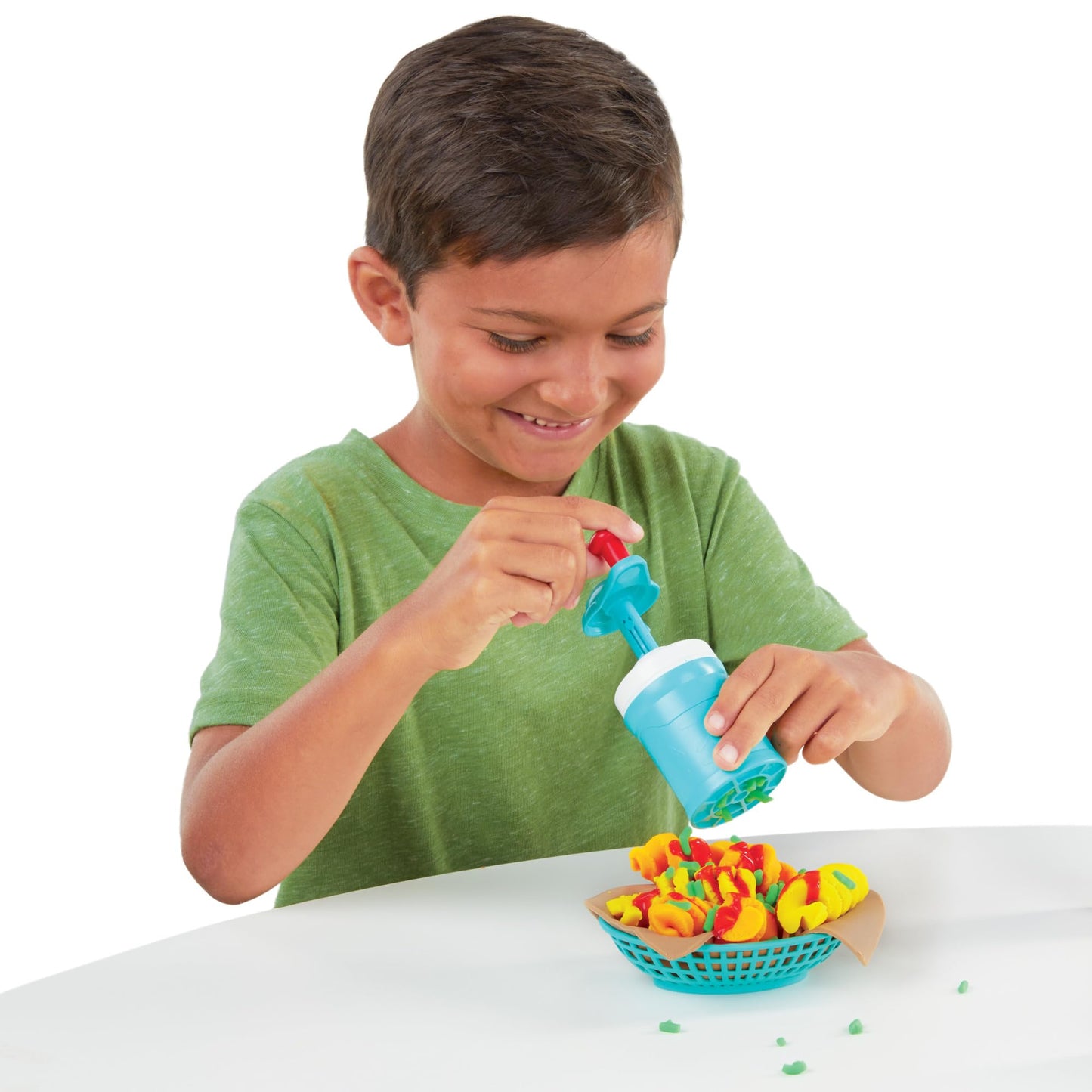 Playset de Cocina Play Doh Máquina de Espirales Fritas