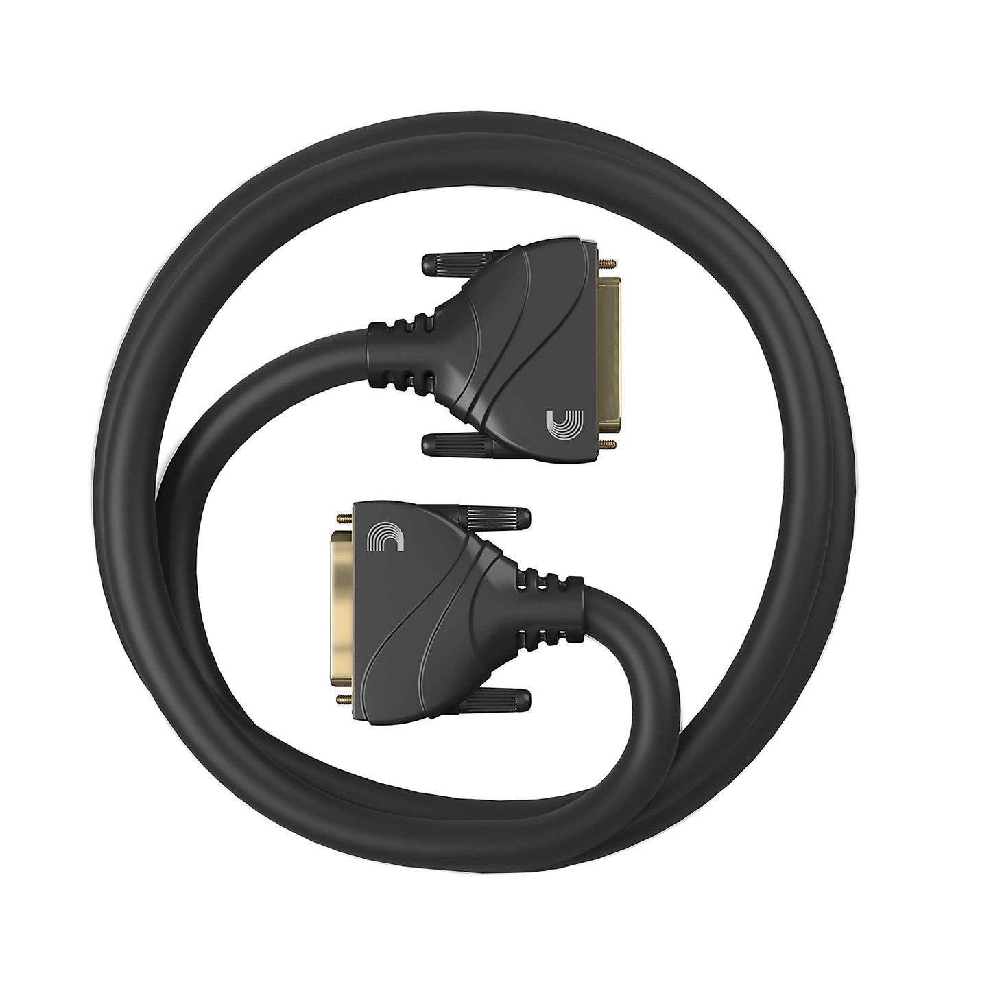 Sistema Modular de Cable de Audio D'Addario Negro con 8 Canales Blindados y Conectores DB25 25 Pies