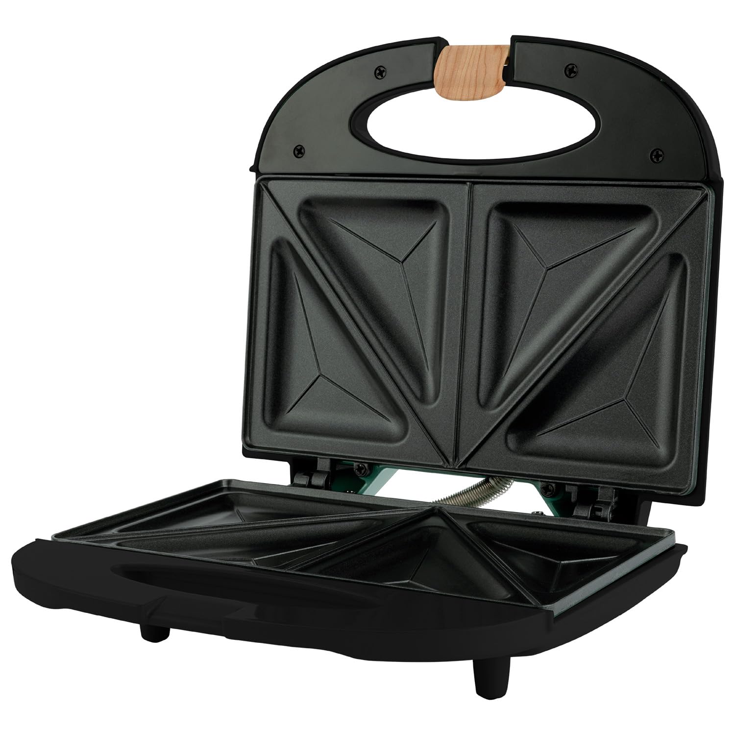 Sandwichera Doble Mirati Negro 750 Watts Modelo MBS01N