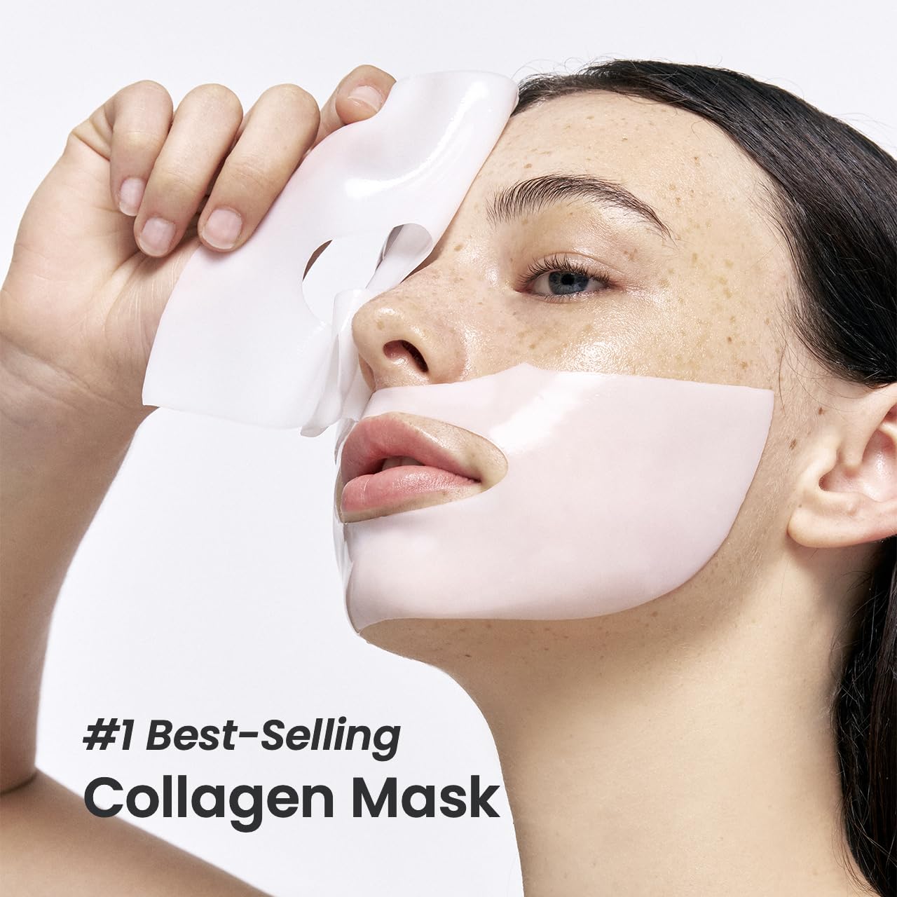 BIODANCE Bio-Collagen Real Deep Mask, Overnight Mask, Pore Eraser Mask, Hydrogel Mask Sheet, Pore Tightening, Hydrating, Low Molecular Collagen Face Mask | 34g x4ea