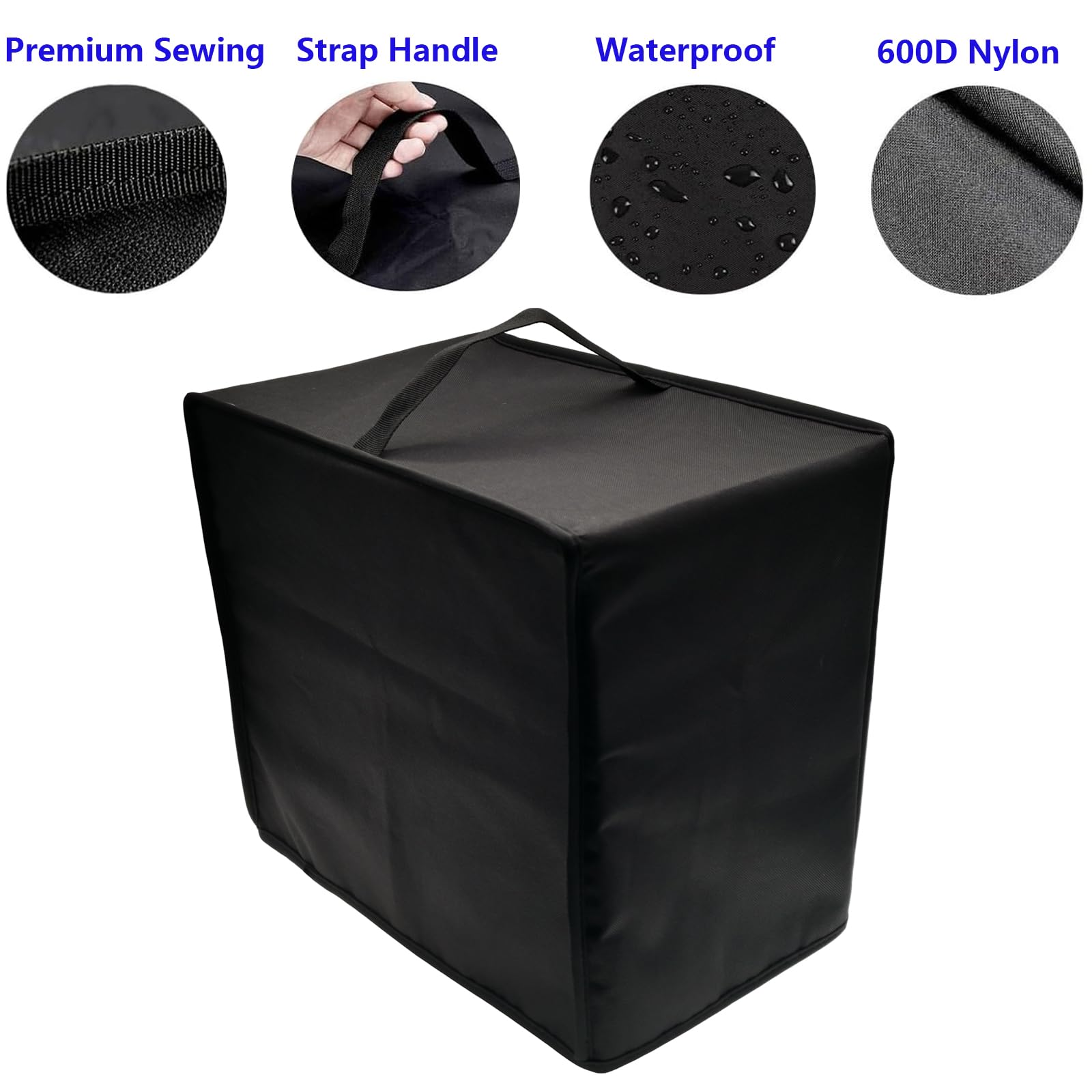 Funda para Máquina de Hielo SHTCSZBA AGLUCKY Nailon 600D Impermeable Resistente al Polvo y UV