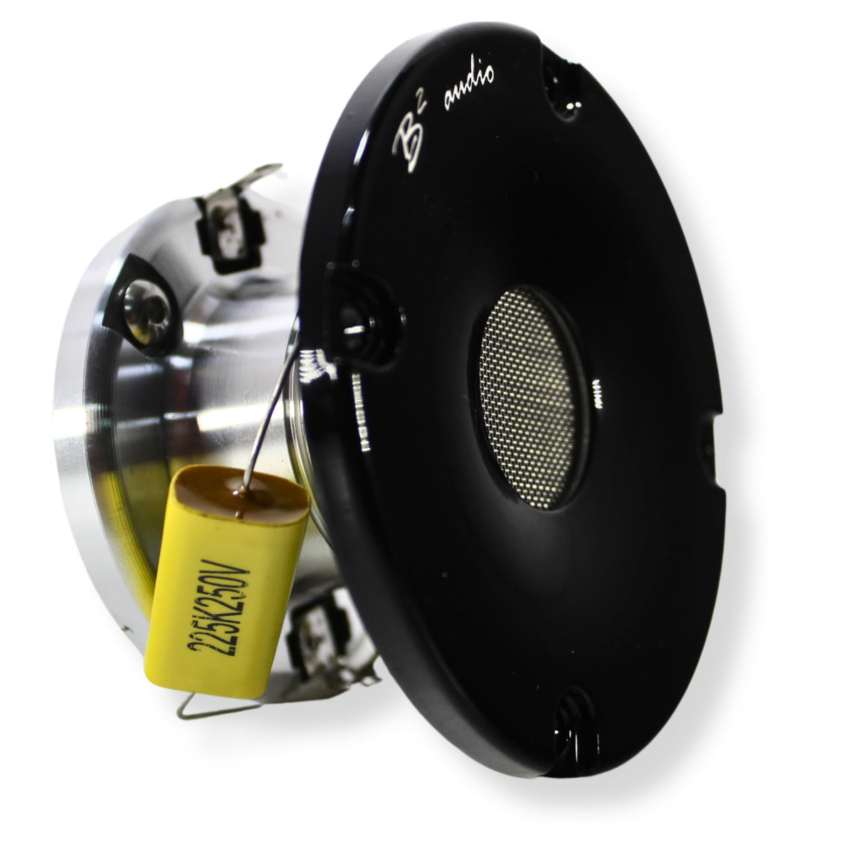 Controladores de Compresión B2 Audio RAGE Negro con Bocina de Montaje Poco Profundo 40W 1 Pulgada 4 Ohmios