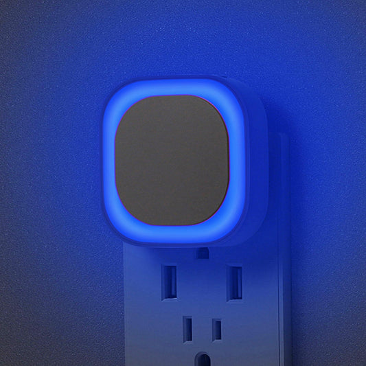 Luz Nocturna LED Yunlex Azul con Sensor Automático Regulable para Baño, Pasillo, Escaleras, Cocina, Recámara y Cochera