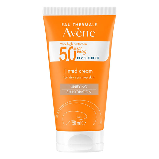 Avene Crema con Protector Solar Fps50+, Sin Perfume, 50ml