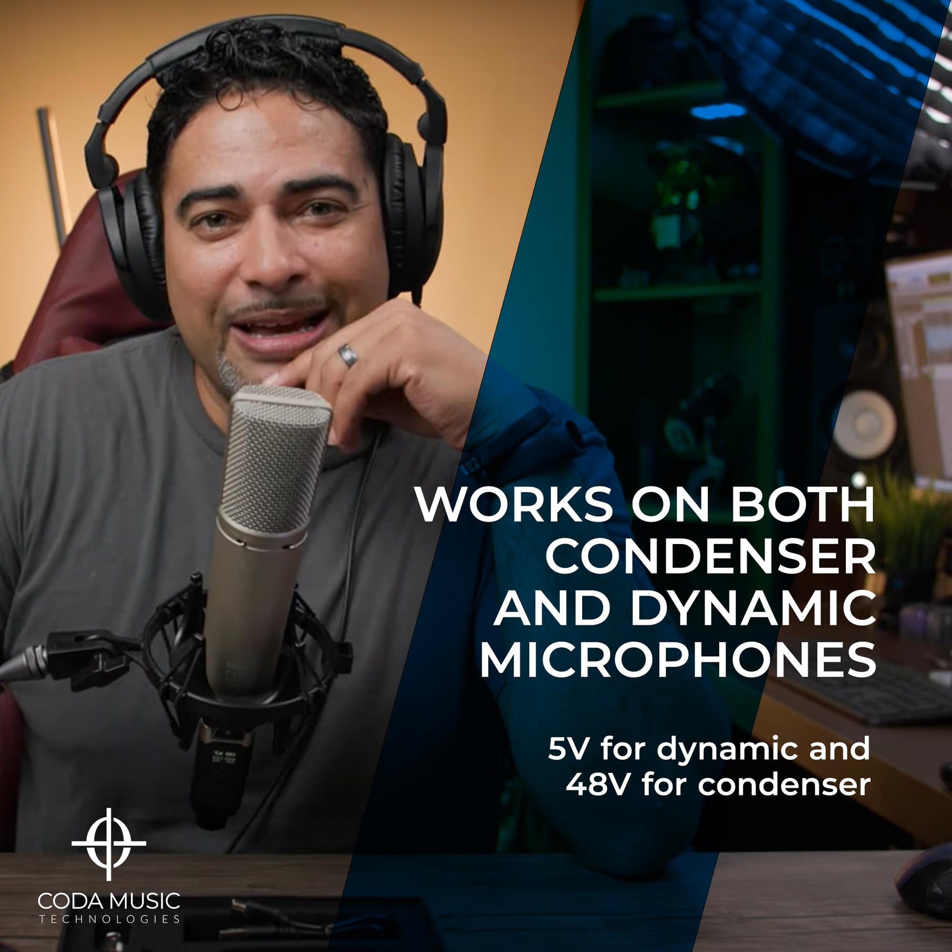 Coda Music Technologies AirSync UHF Micrófono XLR inalámbrico