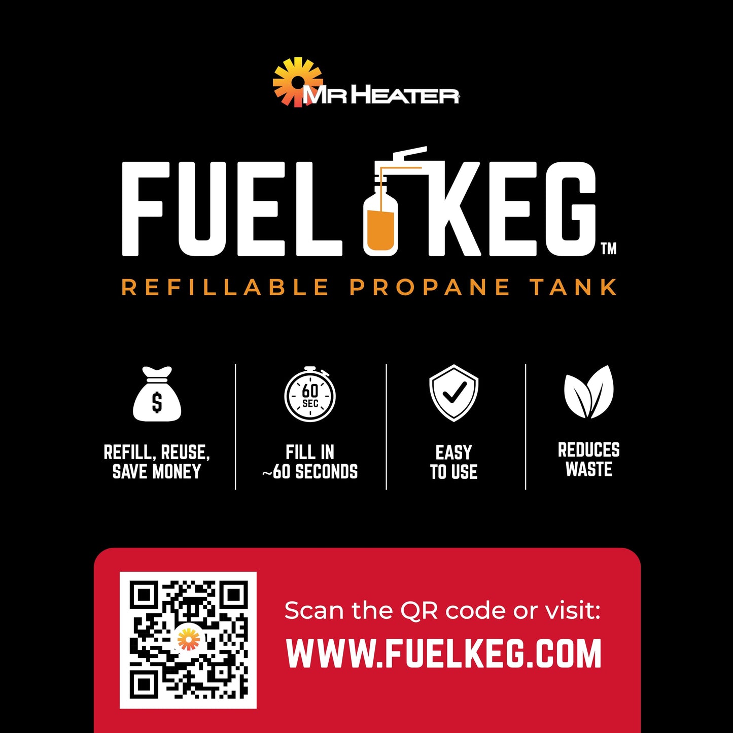 Calentador/Cocina de Exterior Mr. Heater MH15CS Single Burner