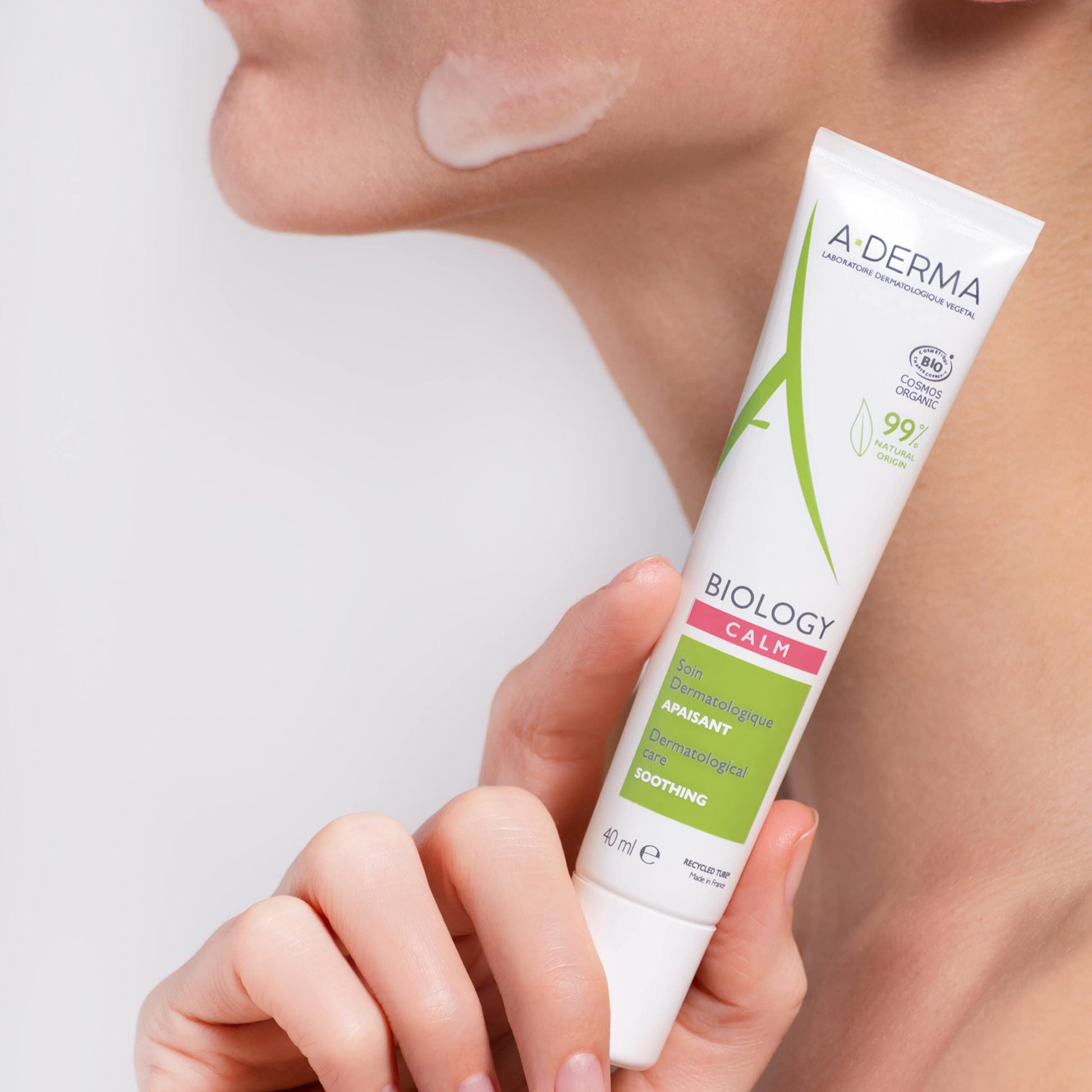 Crema Hidratante A-Derma Bio para Piel Seca - 40ml, Fórmula Ligera y Calmante