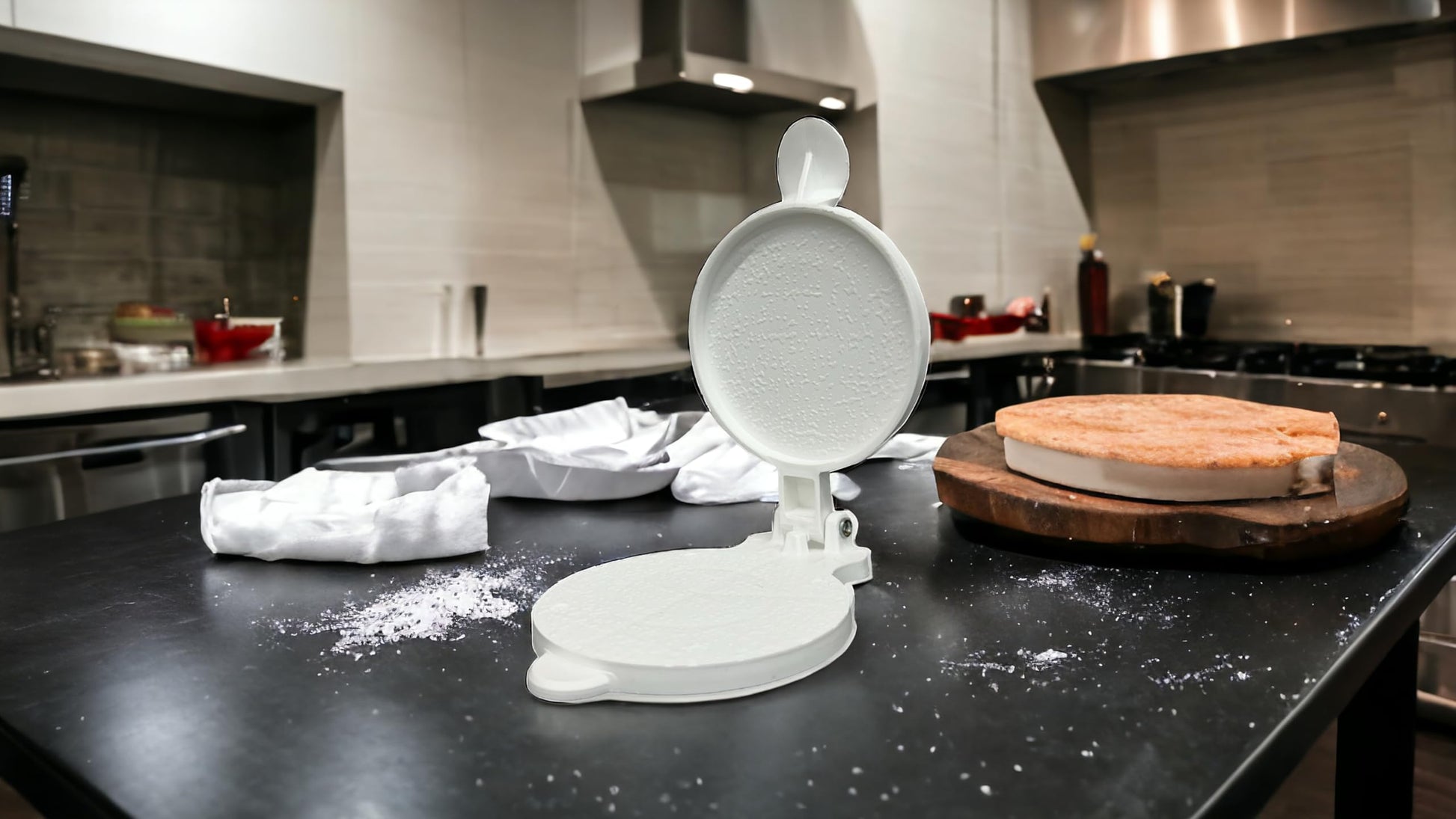 Prensa de Plástico Gordita 5 Pulgadas Pequeña para Masa Premium