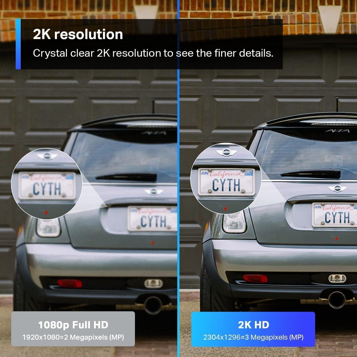 Cámara de Seguridad Wi-Fi TP-Link Tapo C310 Blanca con Alarma de Luz y Sonido para Exteriores con Visión Nocturna