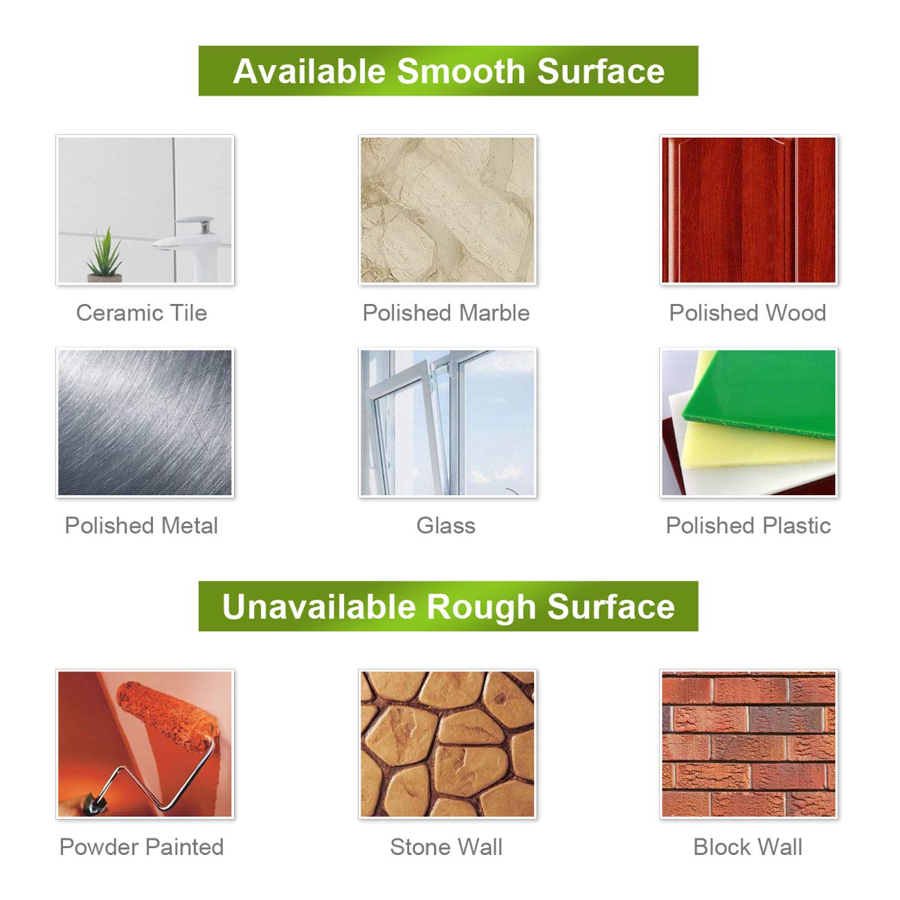 Ganchos de Succión Quntis Transparentes Reutilizables para Baño, Cocina, Puerta y Ventana