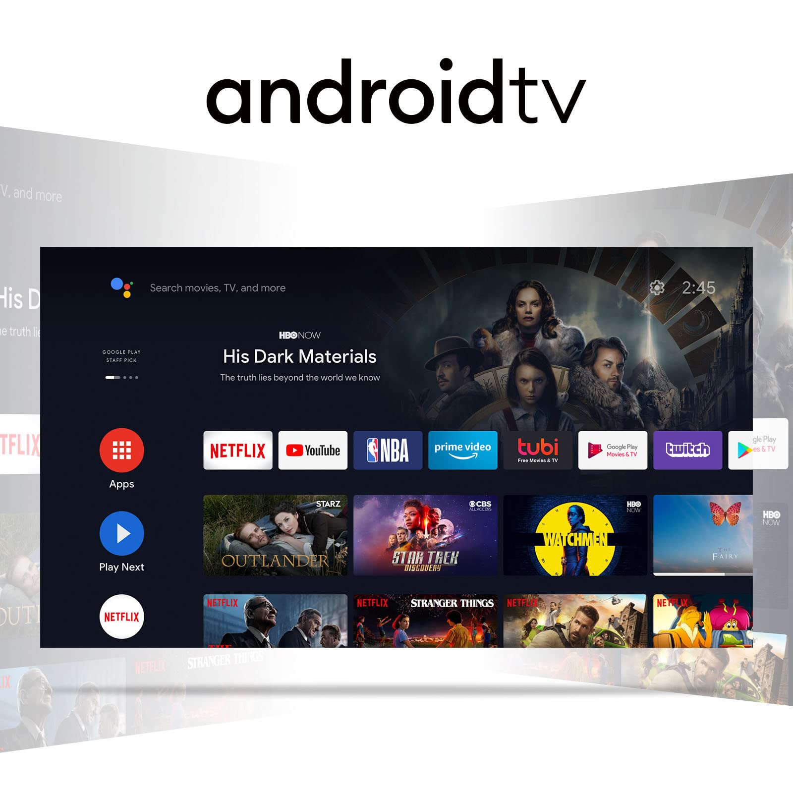 Pantalla LED TCL 40" FHD Smart TV Android TV