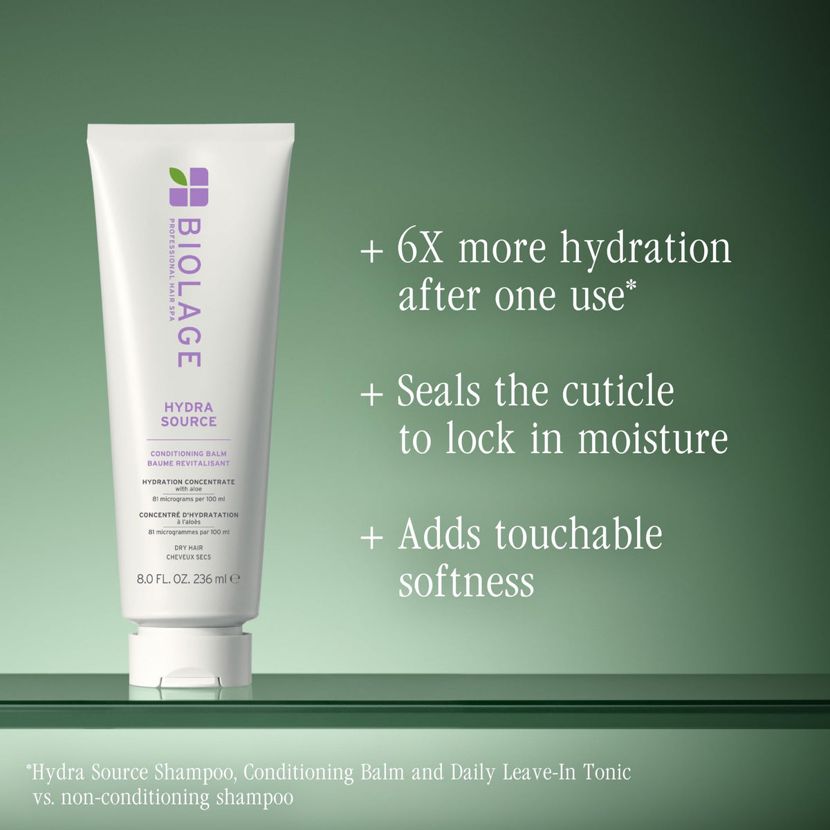 Biolage Hydrasource Conditioning Balm For Dry Hair, 16.9 Fl. Oz.