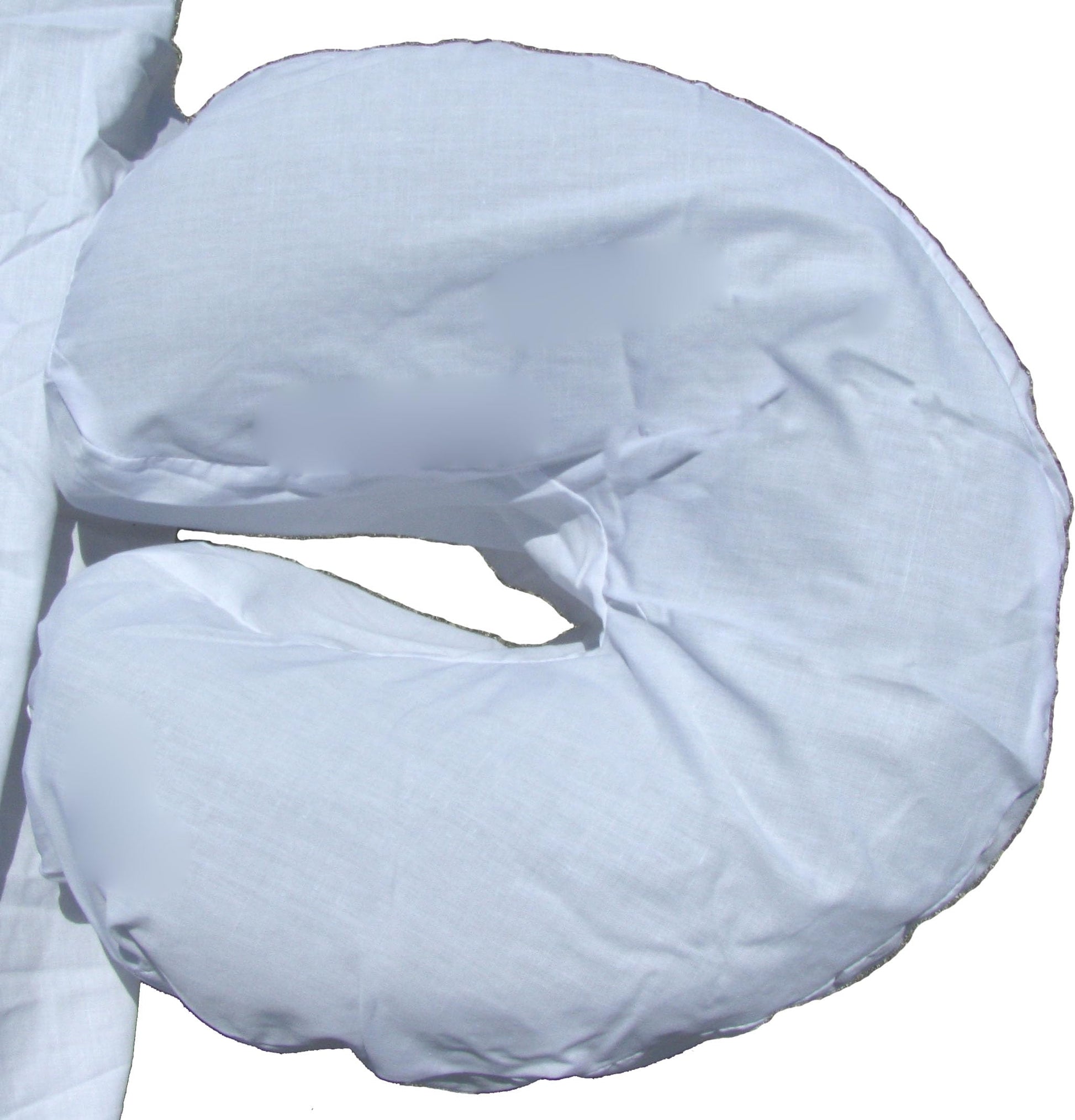 Funda Facial para Masaje Poly Cotton, Incluye 4 Pzas, Blanco