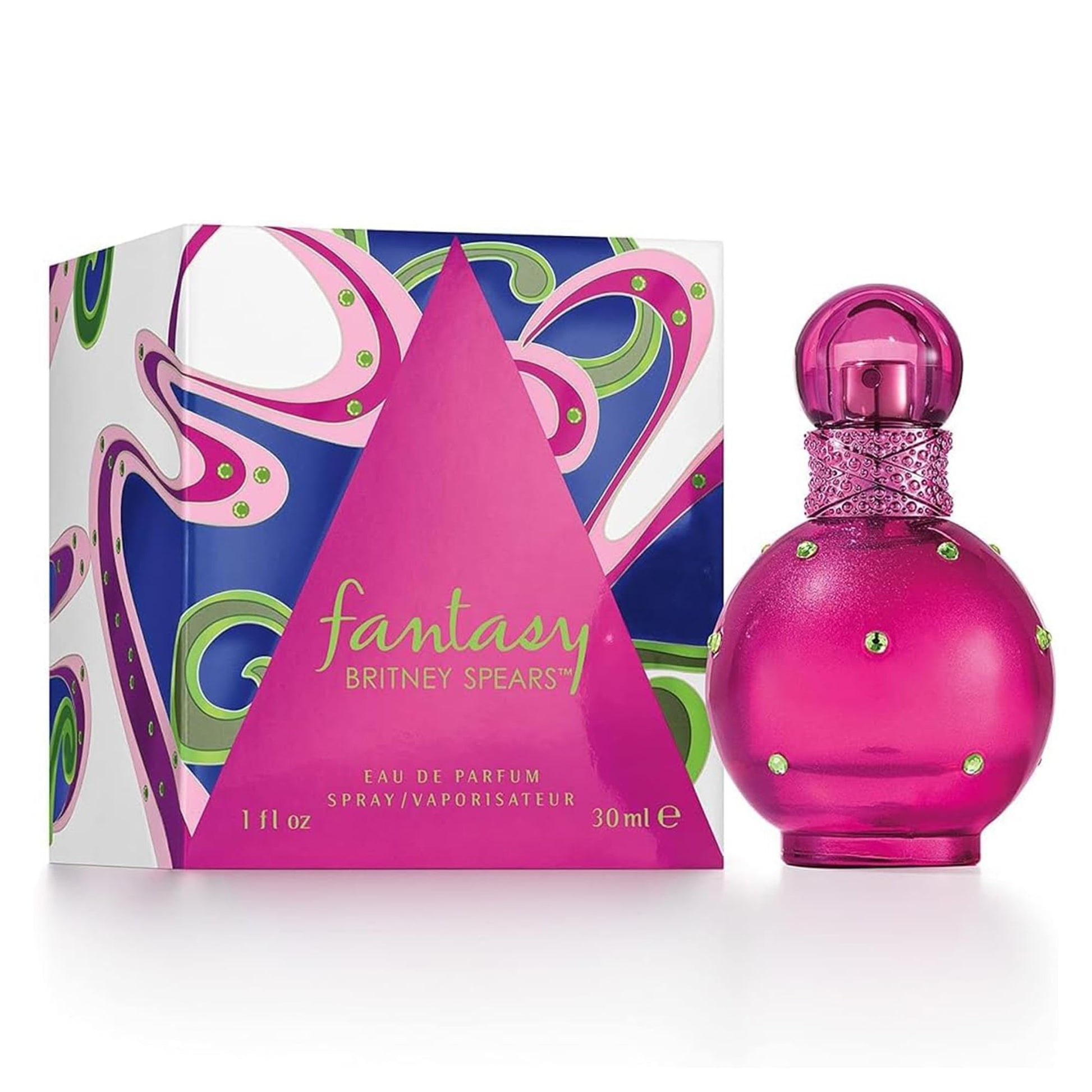 BRITNEY SPEARS - Fantasy Eau de Parfum Mujer 100 ml, Fragancia Floral Frutal Gourmand, Notas de Kiwi y Chocolate Blanco, Perfume Dulce y Seductor, Aroma Juvenil y Envolvente, Colonia Original