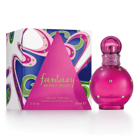 BRITNEY SPEARS - Fantasy Eau de Parfum Mujer 100 ml, Fragancia Floral Frutal Gourmand, Notas de Kiwi y Chocolate Blanco, Perfume Dulce y Seductor, Aroma Juvenil y Envolvente, Colonia Original