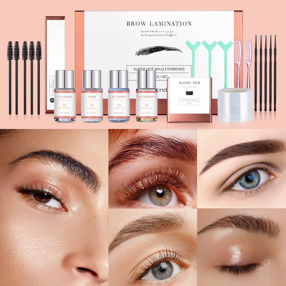 Kit de Laminación de Cejas Aofong Profesional con Queratina