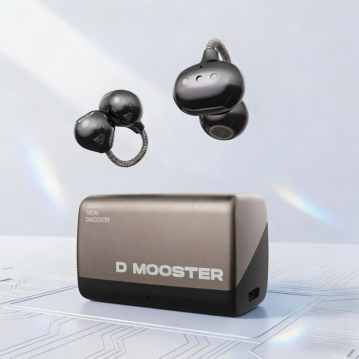 Auriculares Inalámbricos KERHAND Negro Clip Oído Abierto