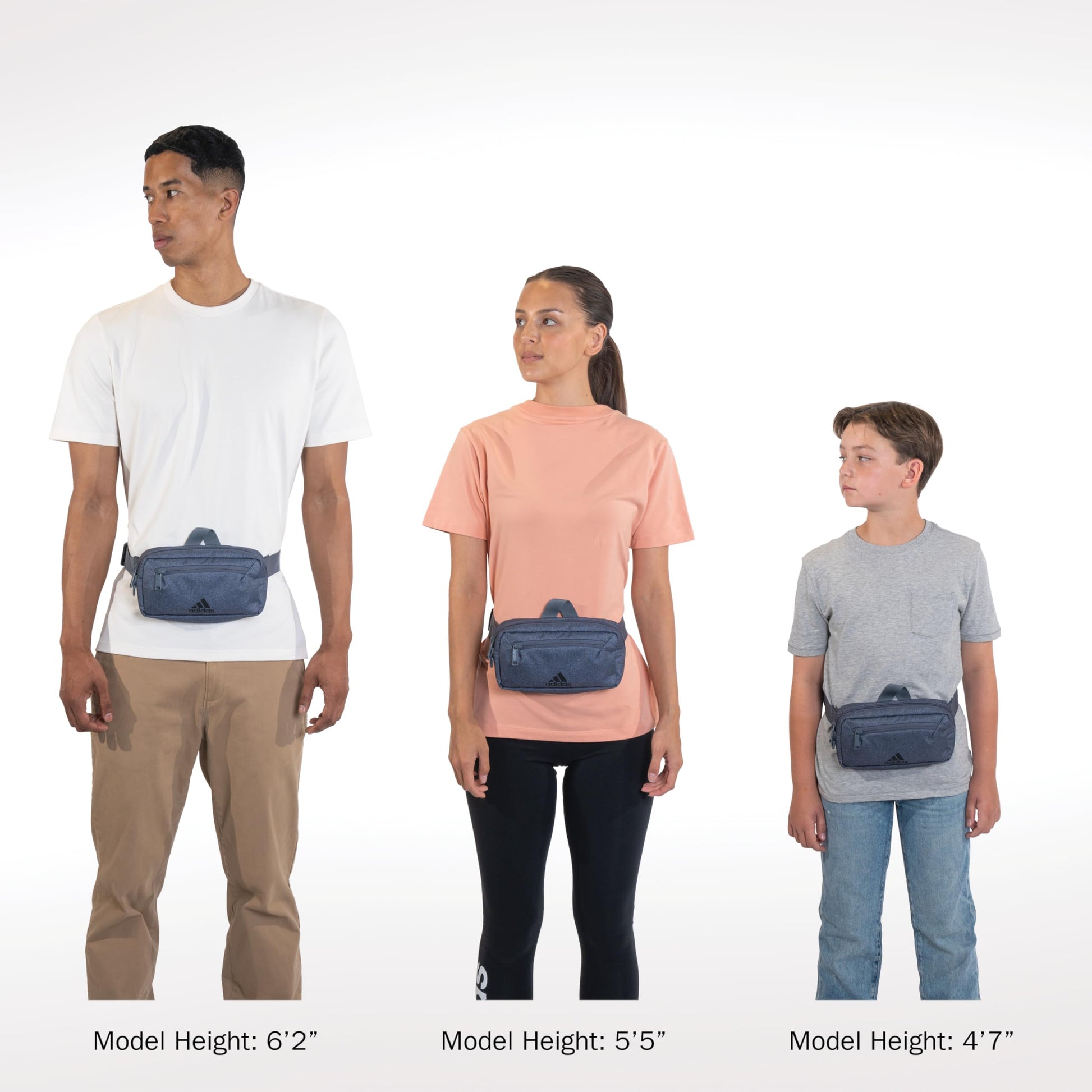 adidas Must Have 2.0 - Riñonera cruzada con correa ajustable para festivales y viajes, Beige alúmina, Una talla, Bolsa de cinturón 2.0 imprescindible con correa ajustable para festivales y viajes