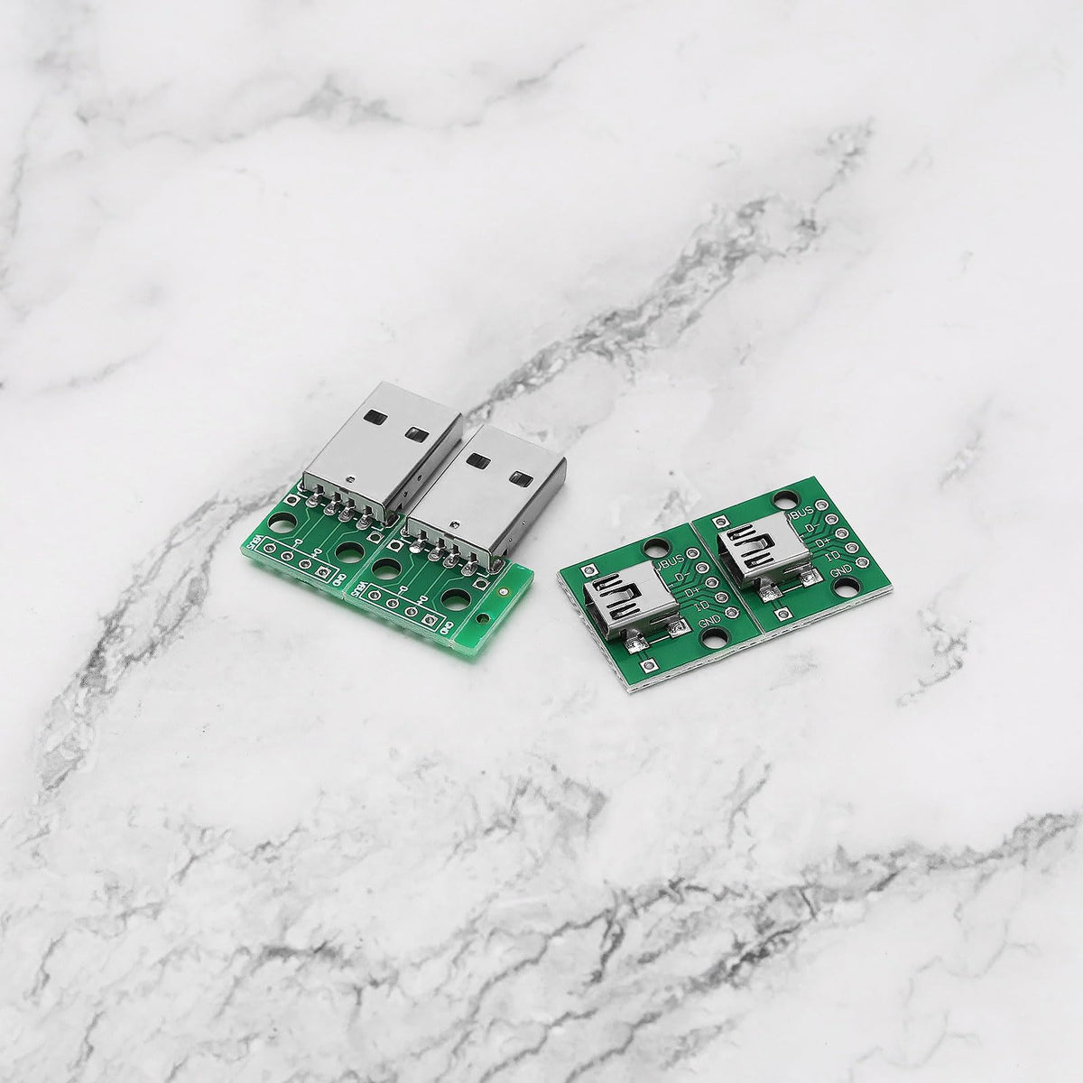 Módulo Adaptador Convertidor USB a DIP Breakout Be In Your Mind Verde 18 Unidades