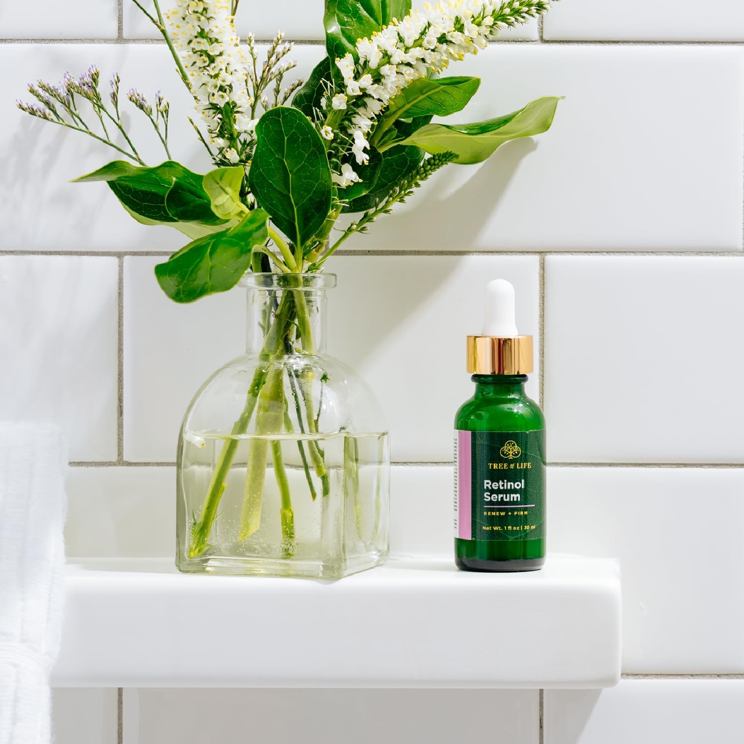 ToLB Retinol Serum - 72% Organic - Clinical Strength Retinol Moisturizer - Anti Aging Anti Wrinkle Facial Serum - 1 ounce