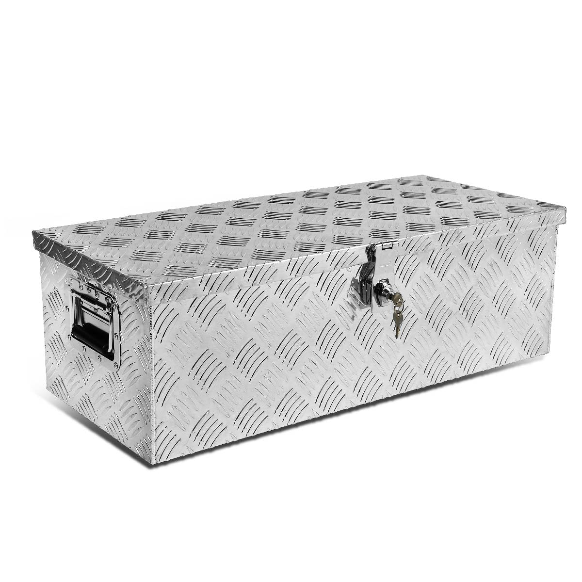 DNA Motoring TBOX-T1-30-ALU - Cama trasera para camión, caja de herramientas de almacenamiento de aluminio