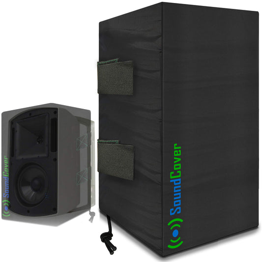 Cubiertas de Altavoz SoundCover Negras para Altavoces Grandes
