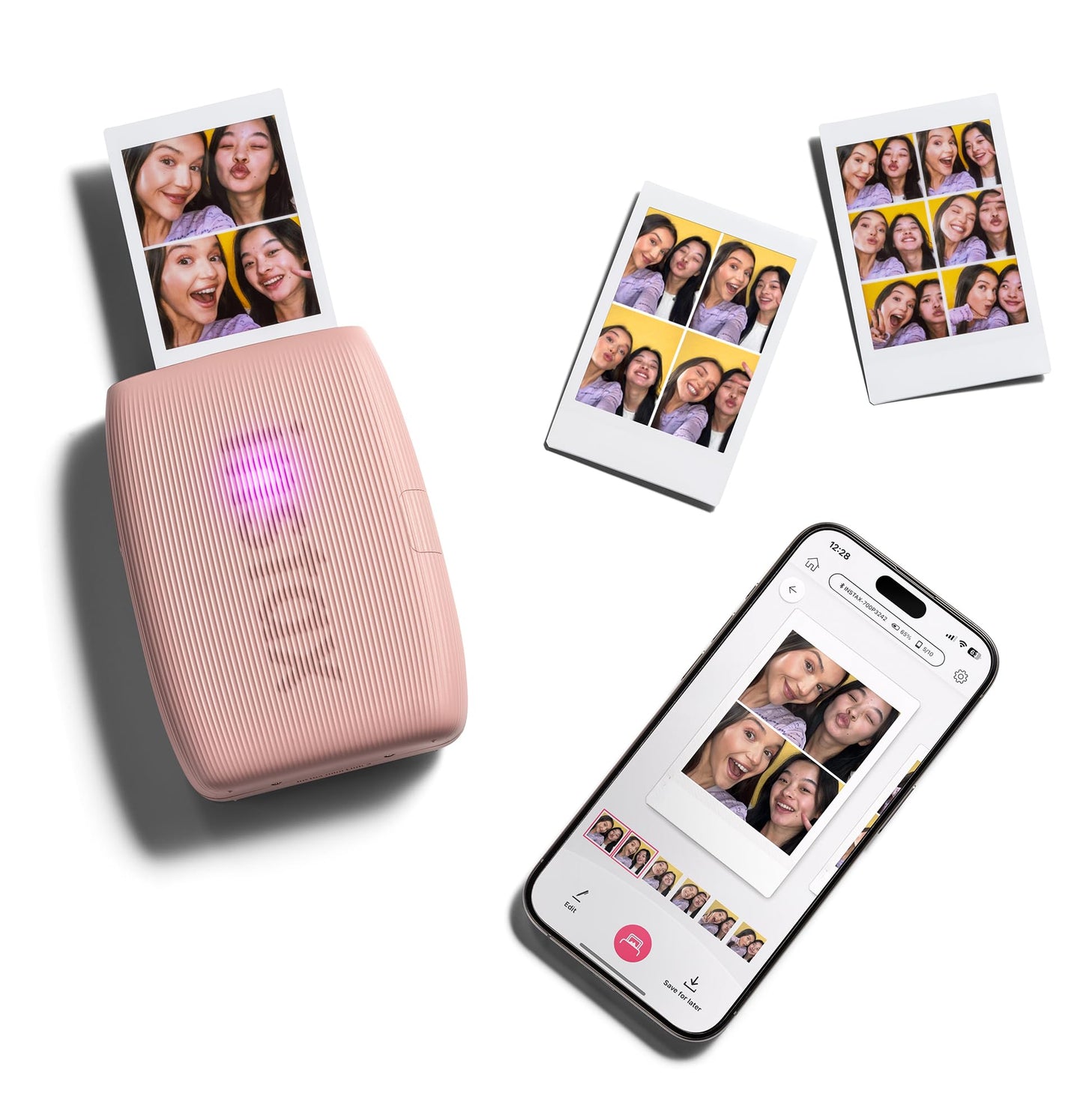 Fujifilm Instax Mini Link 3 - Impresora para Smartphone - Rosa