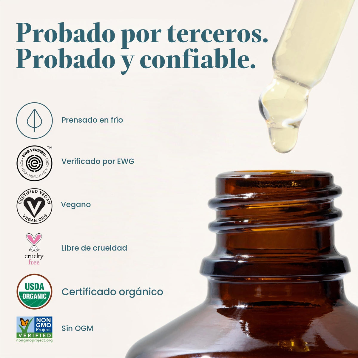 Cliganic Aceite de Argán Orgánico Ingrediente Único, Marruecos, 120 ml