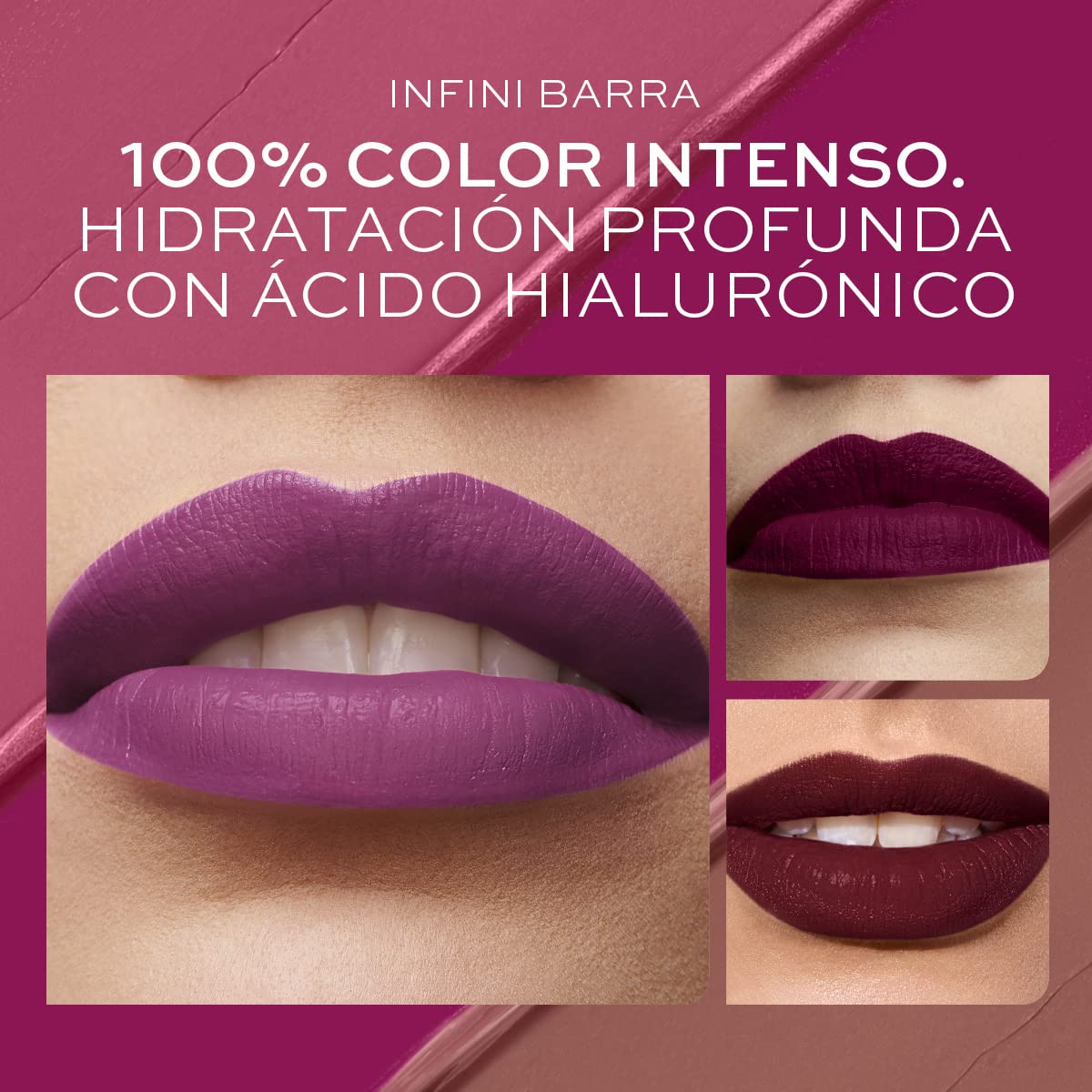 L'BEL - Infini Lápiz Labial Hidratante de Larga Duración con Ácido Hialurónico - Tono Cinnamon Glow
