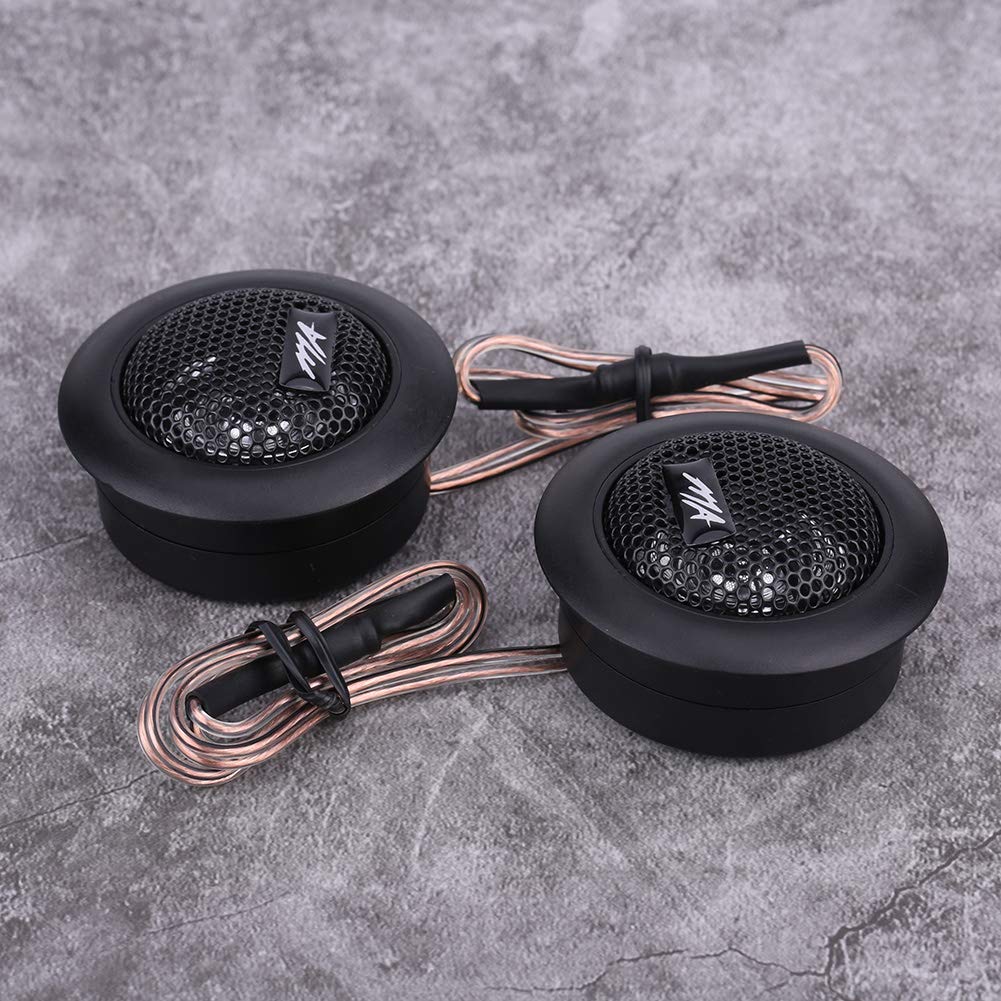 Altavoz de coche, 12 V 120 W coaxiales para coche, mini altavoces de altavoz de agudos súper potencia, micro cúpula de 2 pulgadas, altavoz de audioTweeter