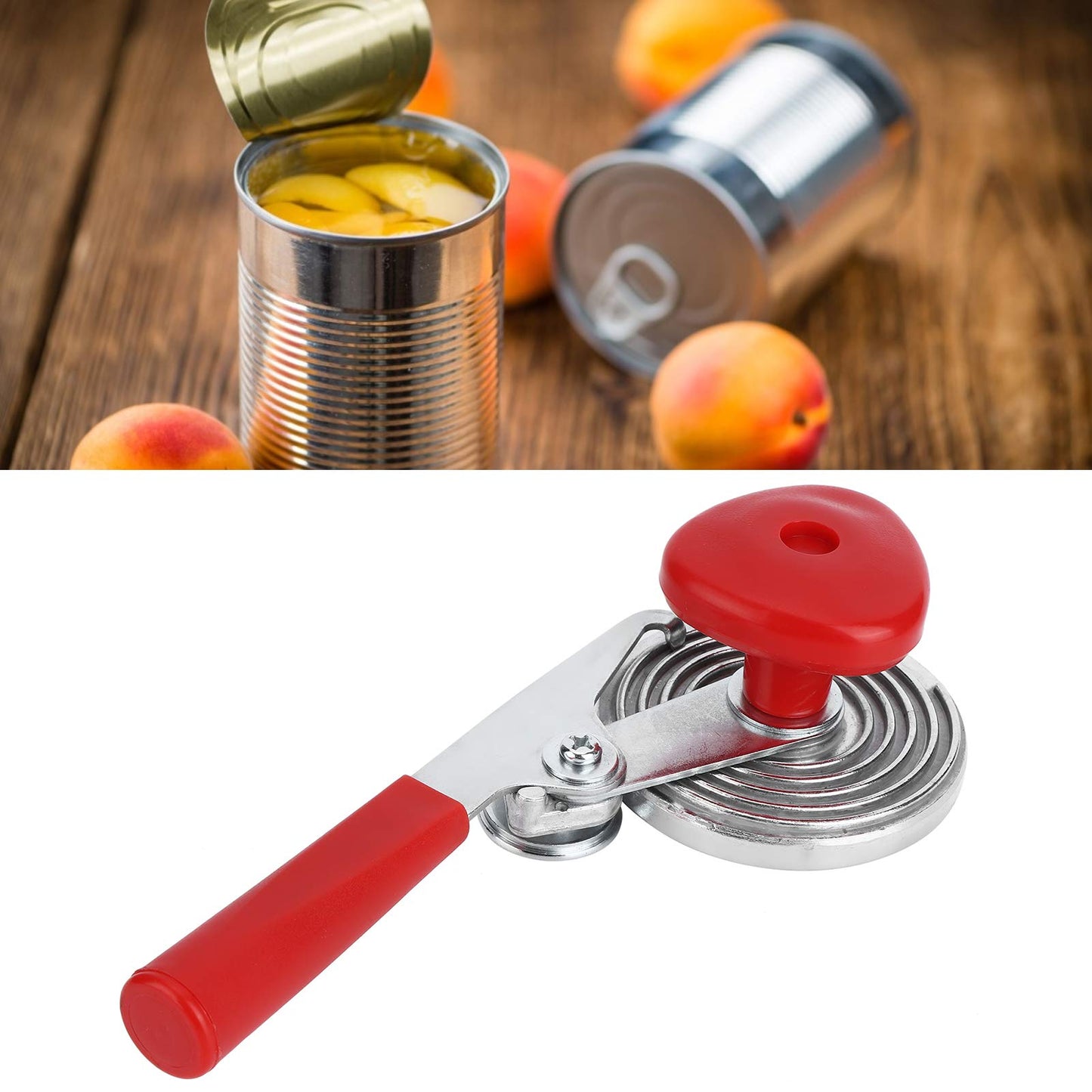 Germerse - Sellador manual de latas, herramienta de sellado de hierro para latas de vidrio, para frascos, conservas manuales, cocina del hogar